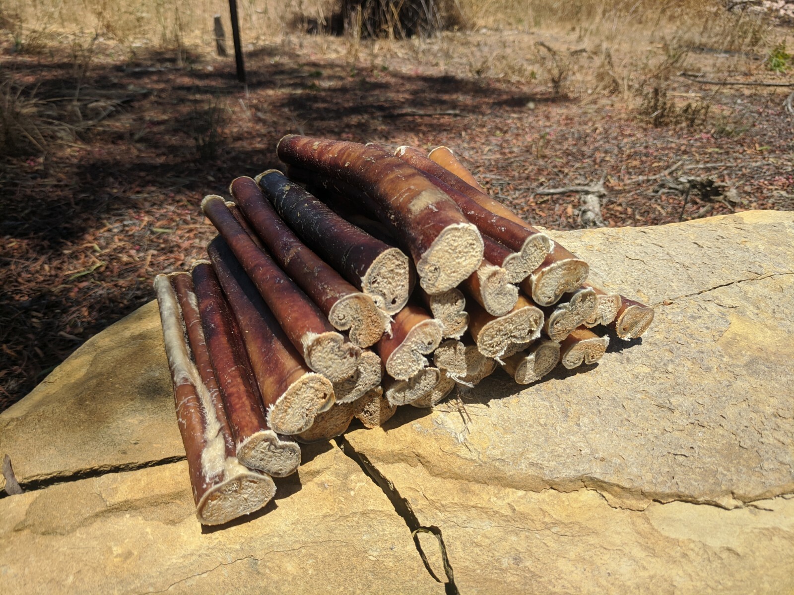 6" inch Black Angus JUMBO THICK BULLY STICKS natural dog chews treats USA SOURCE
