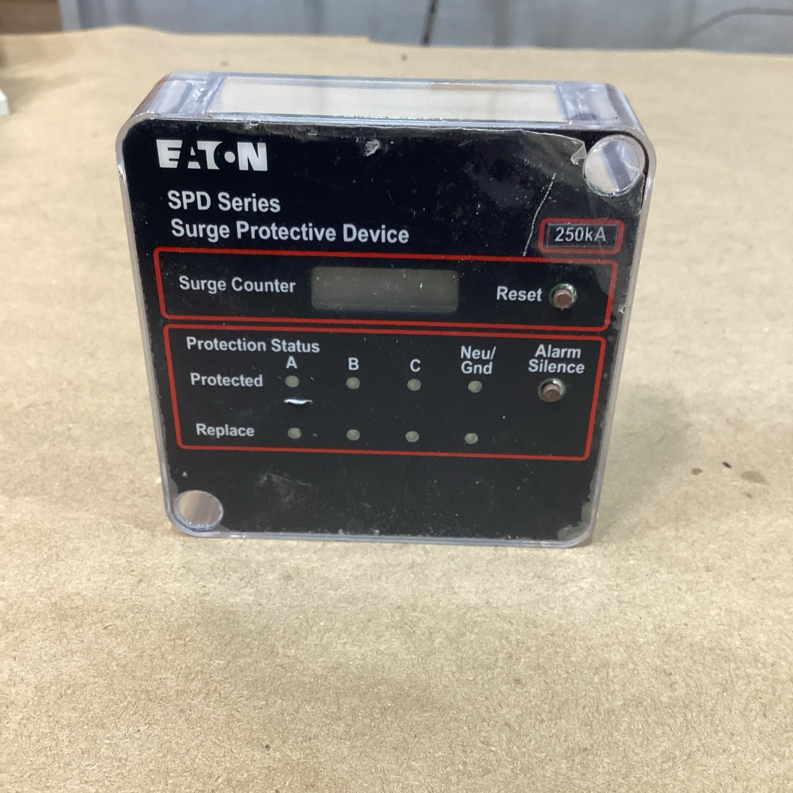 Eaton SPD Series 250kA Surge Protective Device Surge Counter Only