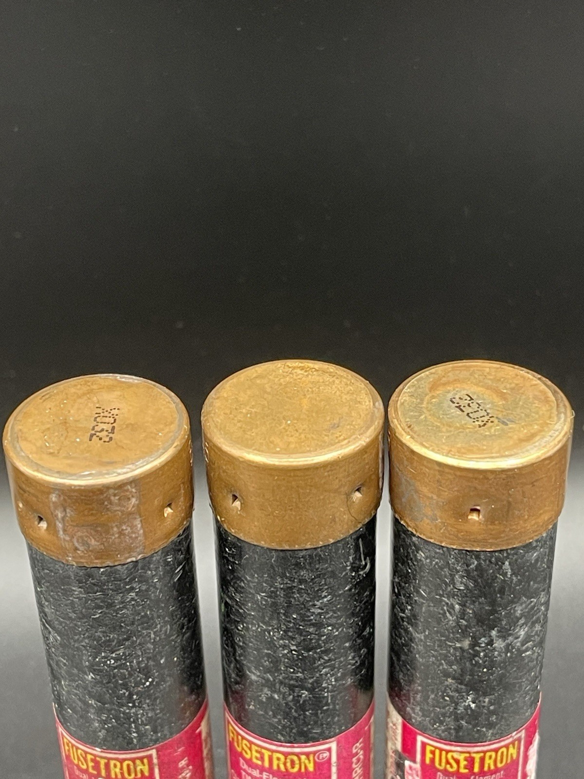 (3) Bussmann FRS-R-45 FRS-R 45 Amp Fuses 600 Vac Class RK5, Current Limiting