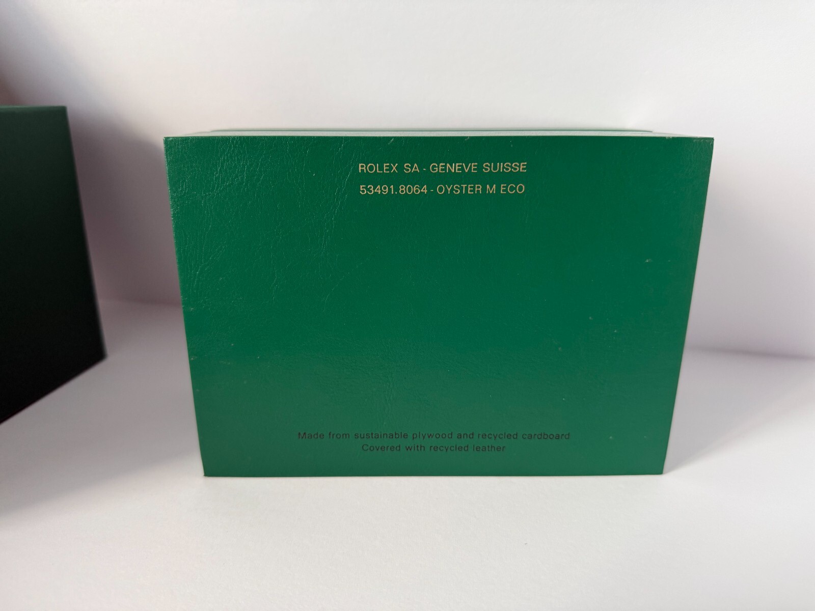 Medium Rolex Box (Green on Green) ref : 53491.02 New Style M ECO