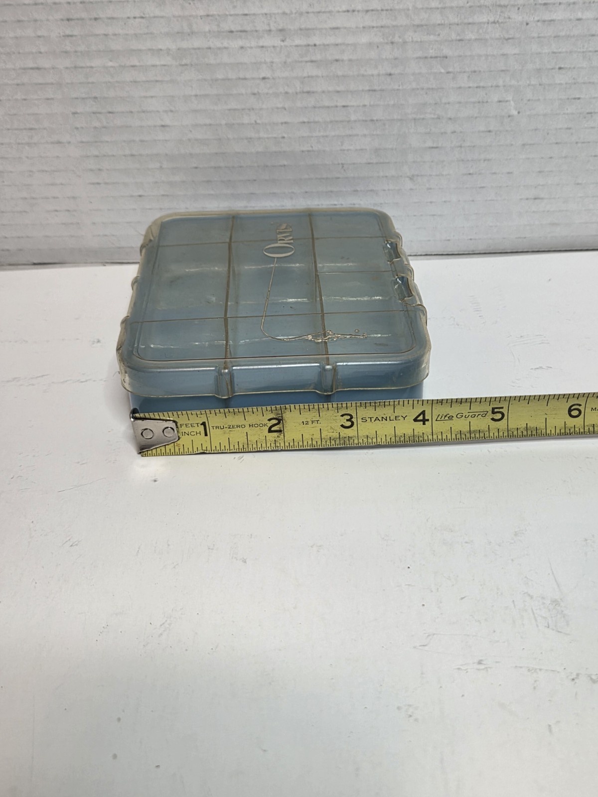 Vintage Orvis Bill Dewitt Plastic Multi Tray Fly Box Fly Fishing