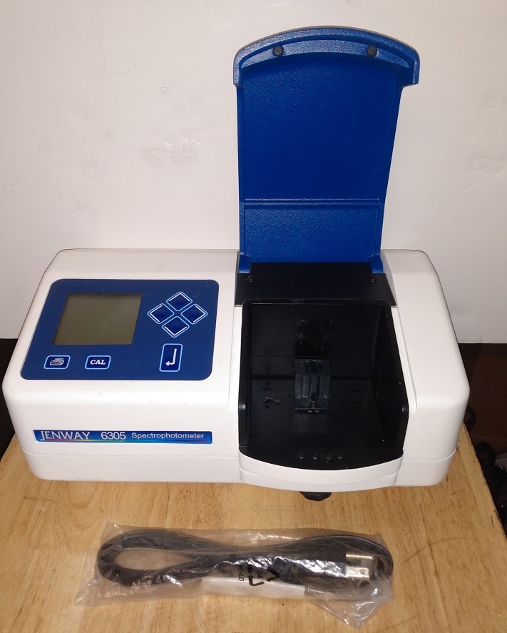 Jenway 6305 Spectrophotometer MAY 2006 Powers On, *Part/Repair