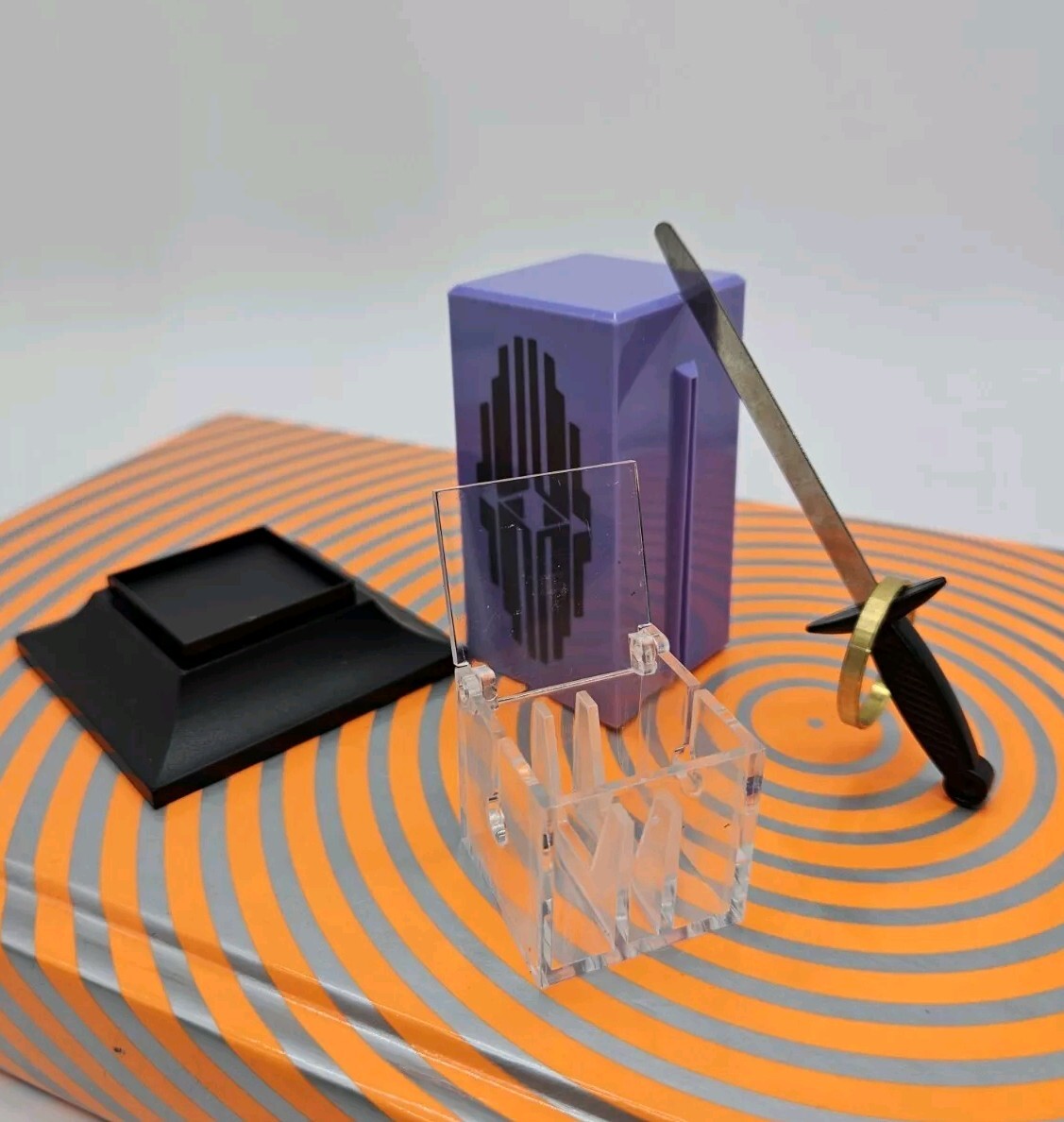 Magic Trick - Sword Through Box and Ring - Penetration Illusion Prop 3A