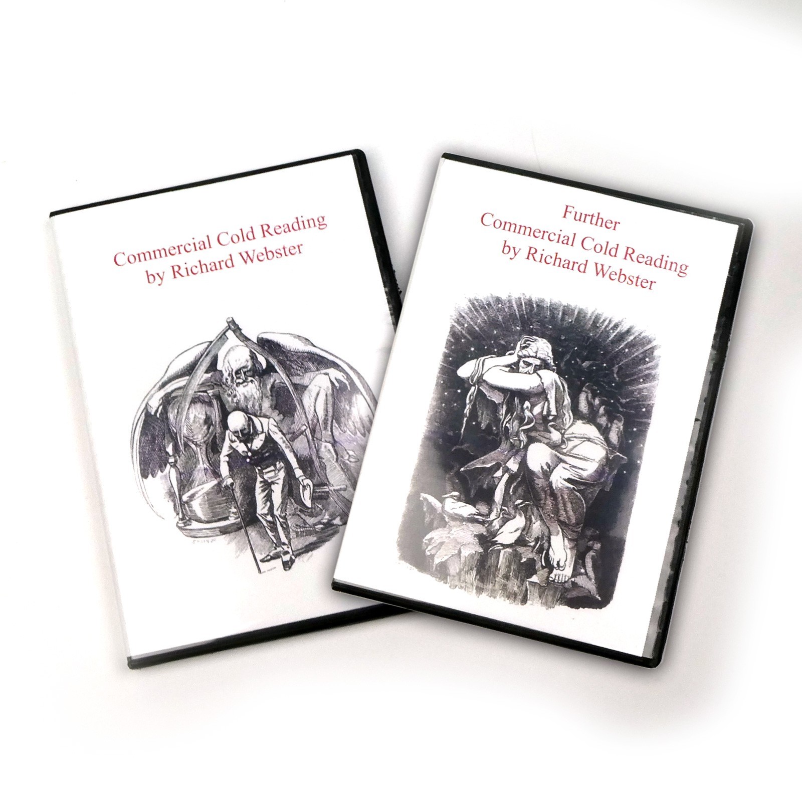 2 COMMERCIAL COLD READING CDs Richard Webster Mentalism Hypnosis Psychic how to