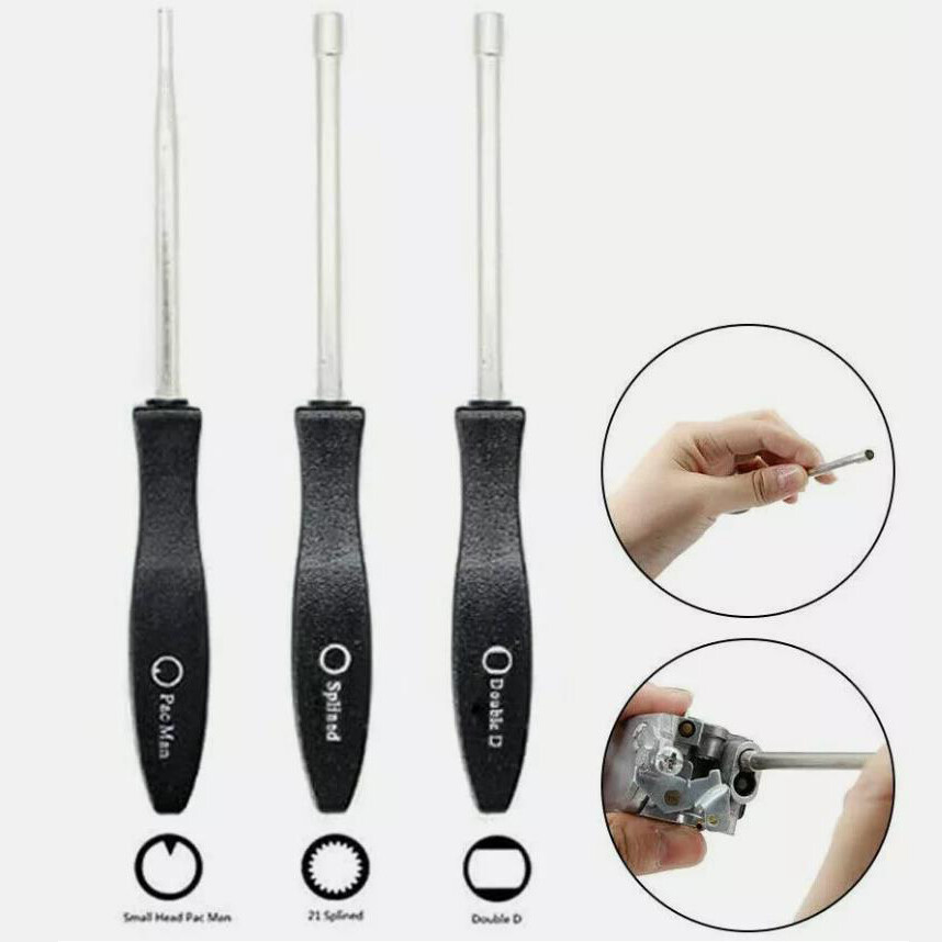 3 Screwdriver Carburetor Adjustment Chainsaw Tool For Poulan Husqvarna Craftsman
