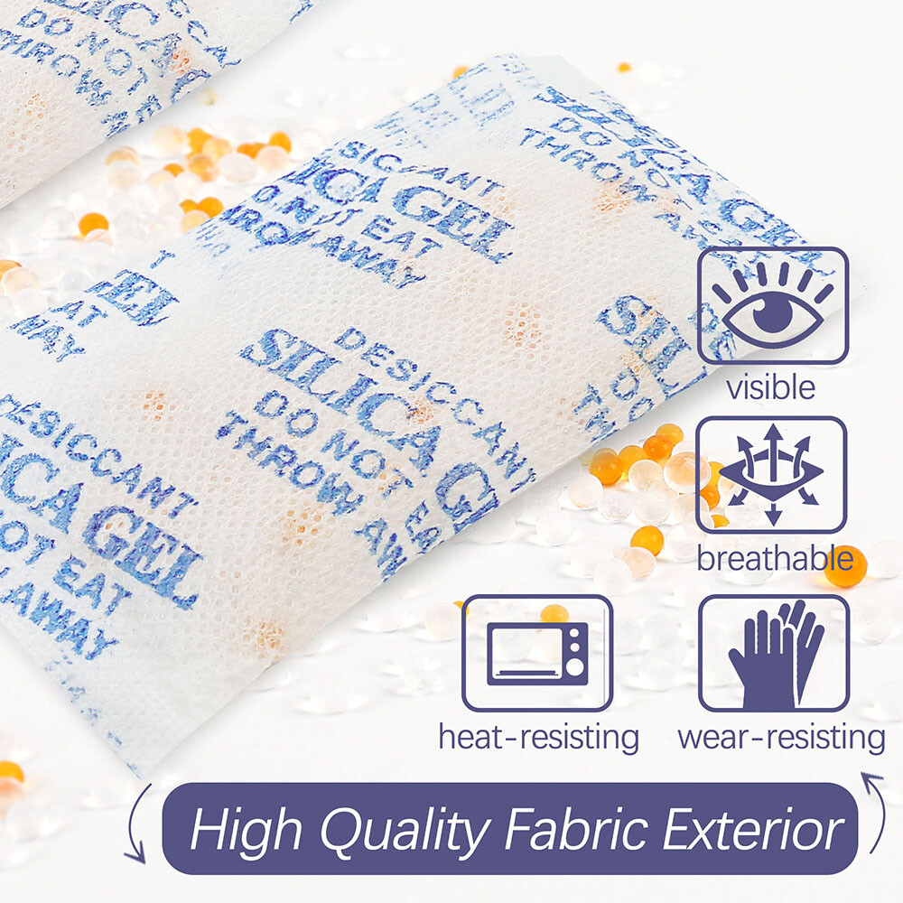 32 Packets 10g Gram Silica Gel Desiccant Pack Moisture Absorber Drying Bags