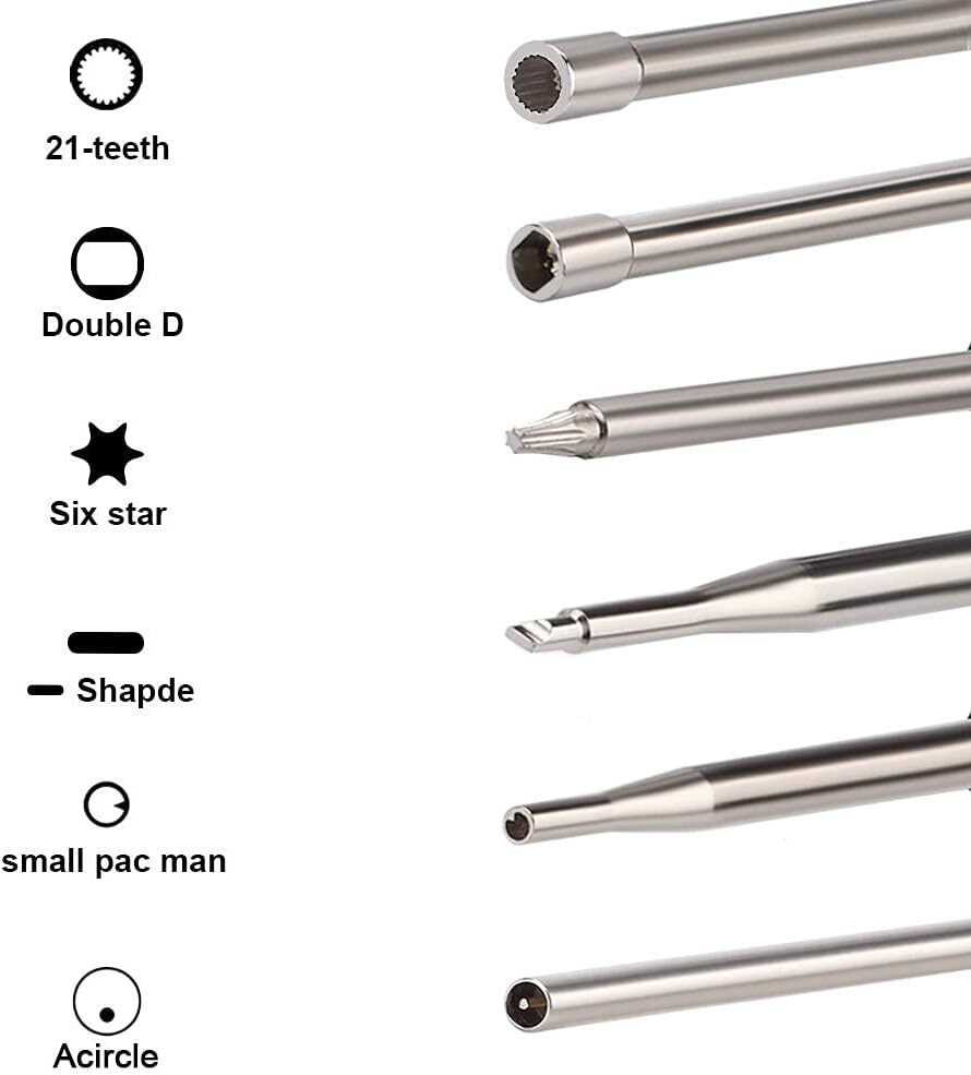 12 PCS Carburetor Tuning Tool Set for Standard 2 Cycle Small Engine Carburators