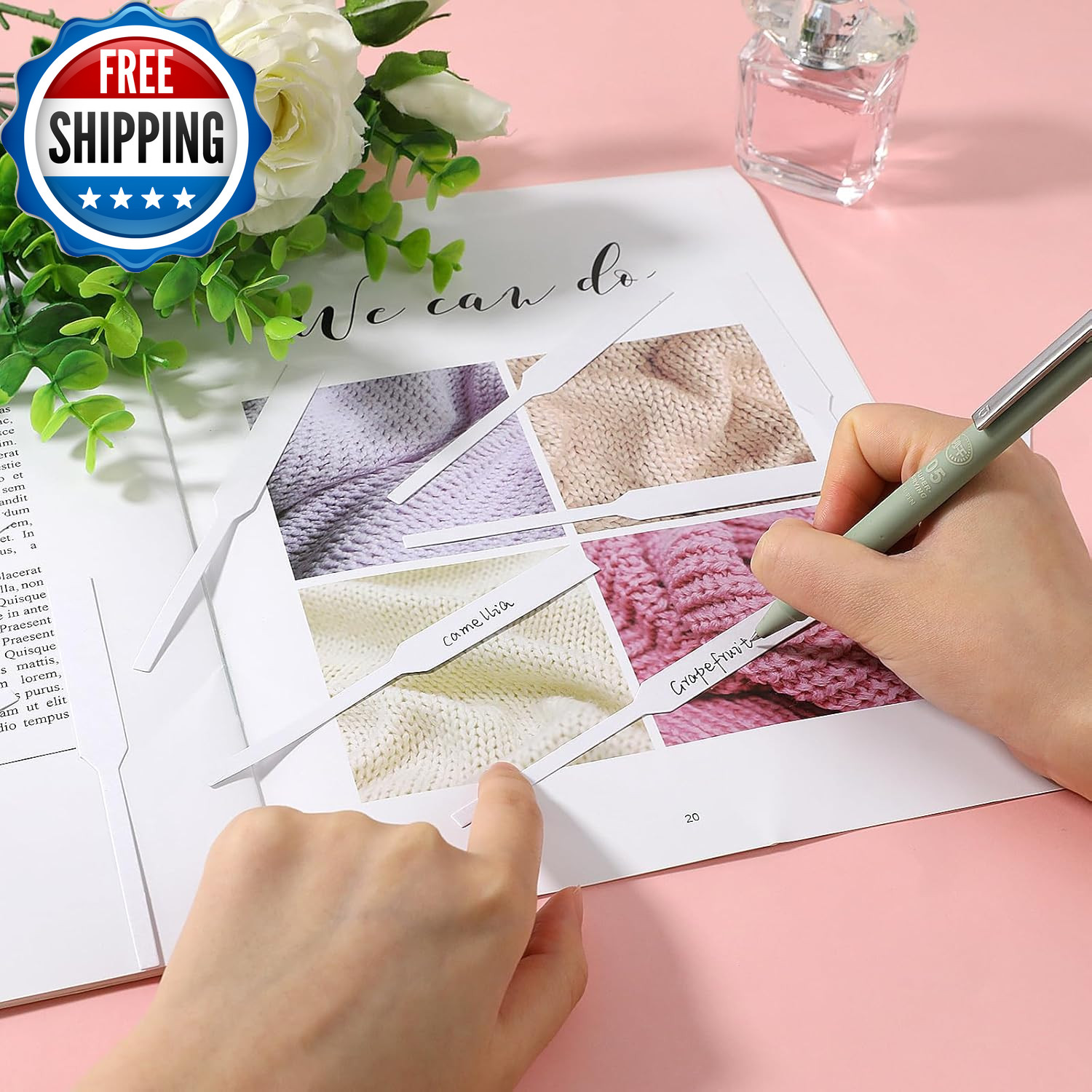 200 PCS Perfume Test Strips Paper Disposable White Perfume Paper Strips, Perfume