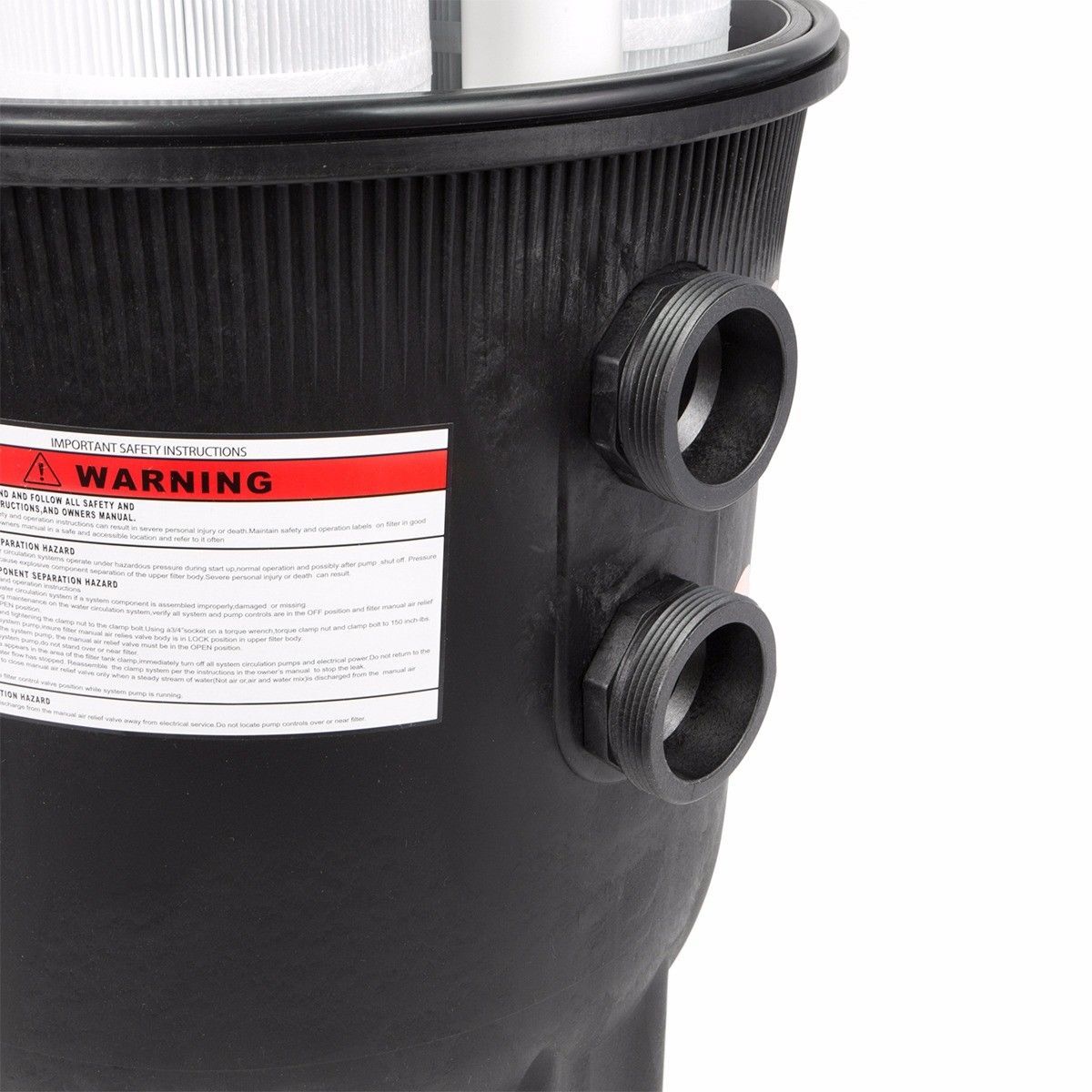 Maximum Clean Clear Plus 4-Cartridge Filter 425 SQ ft Inground Swimming Pool SPA