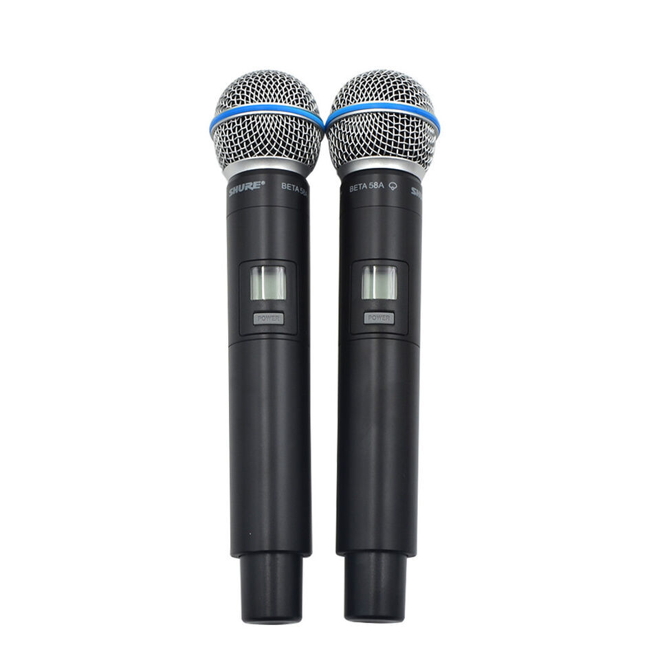 GLXD4+BETA58A Shure Vocal Dual Channel Wireless Microphone System UHF Handheld