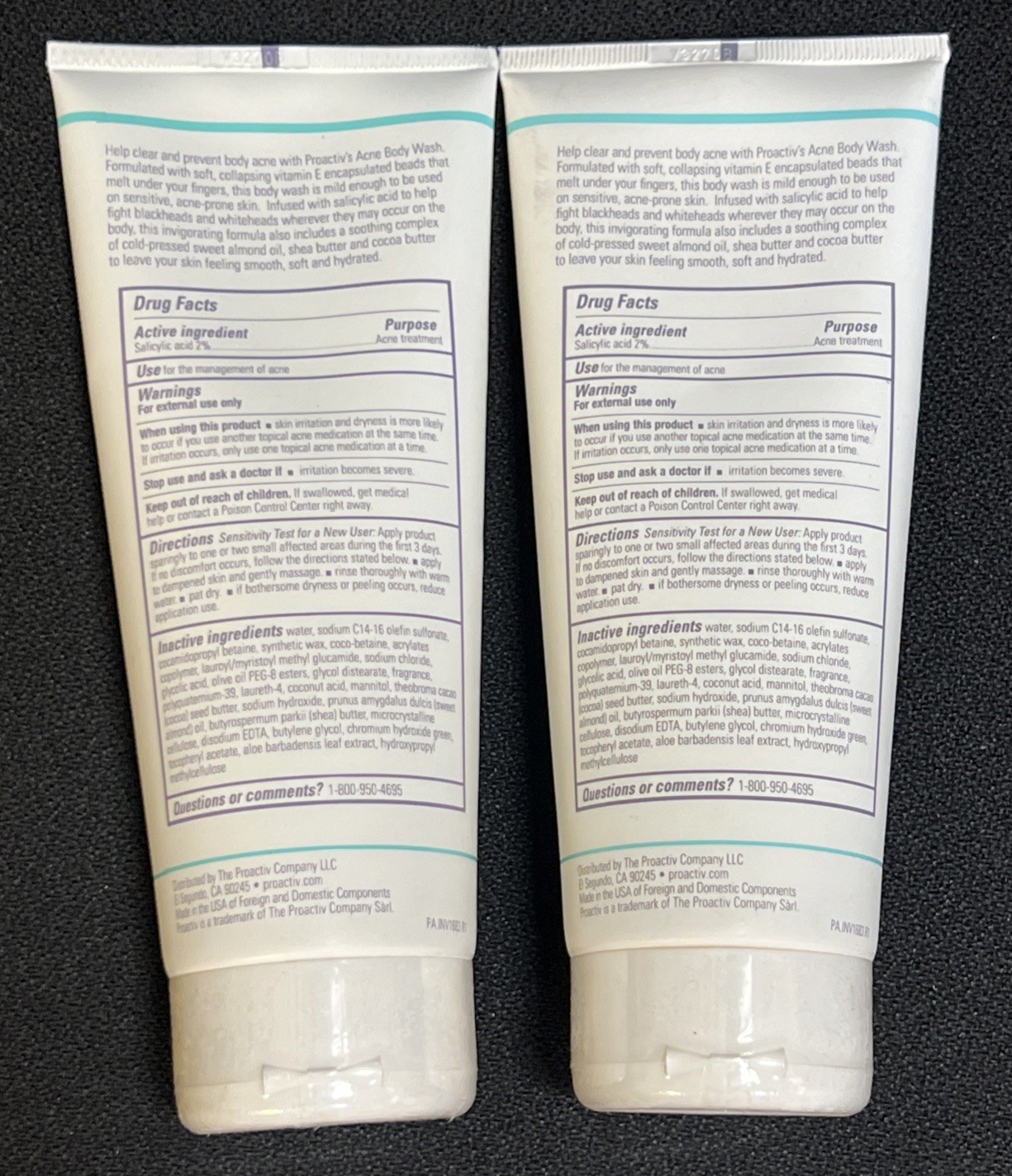 2- Proactiv Acne Body Wash 9 FL oz Brand New EXP 09/25 Salicylic Acne Medication