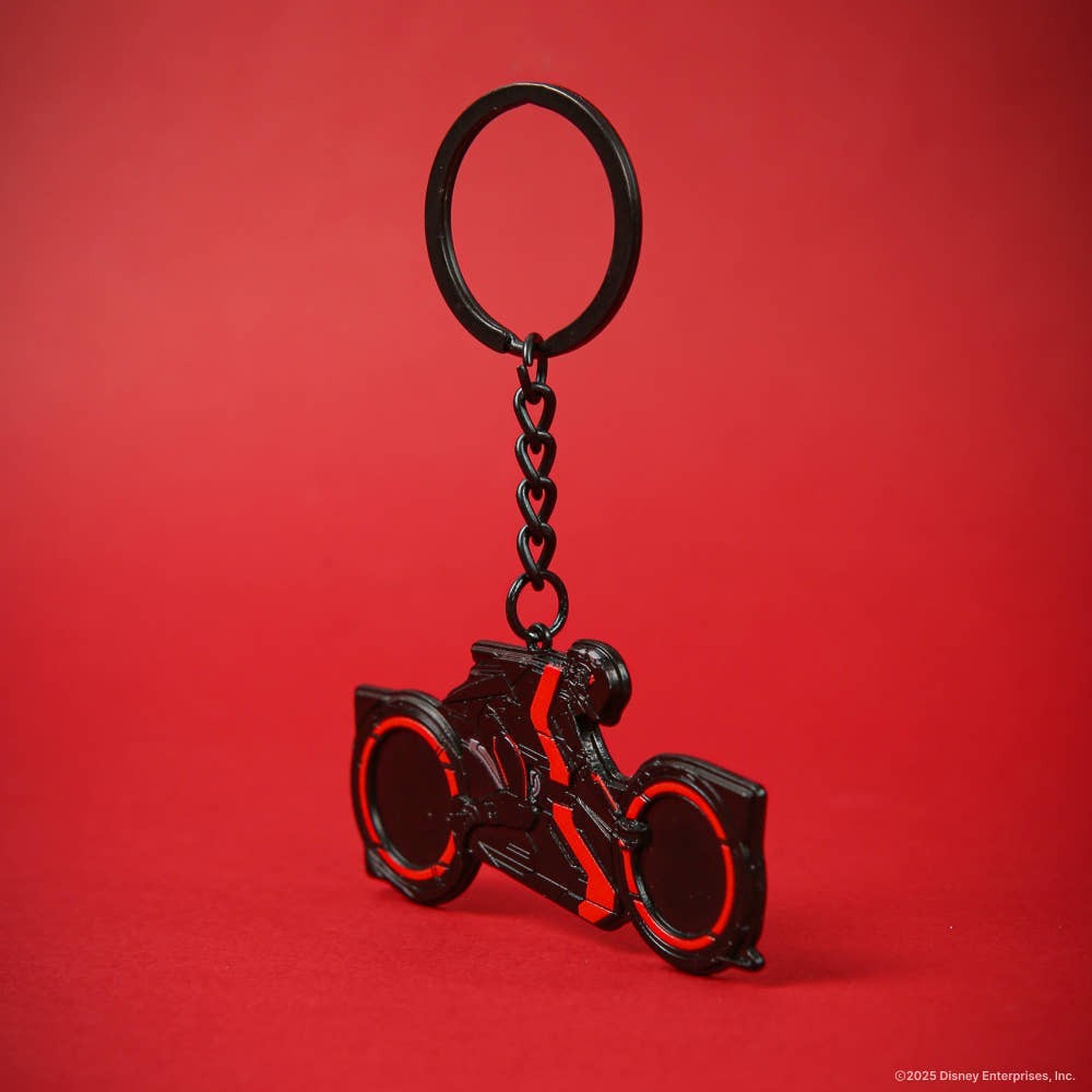 Disney Parks 2025 Tron Ares Metal Keychain keyring "Korea Limited" FREE SHIPPING