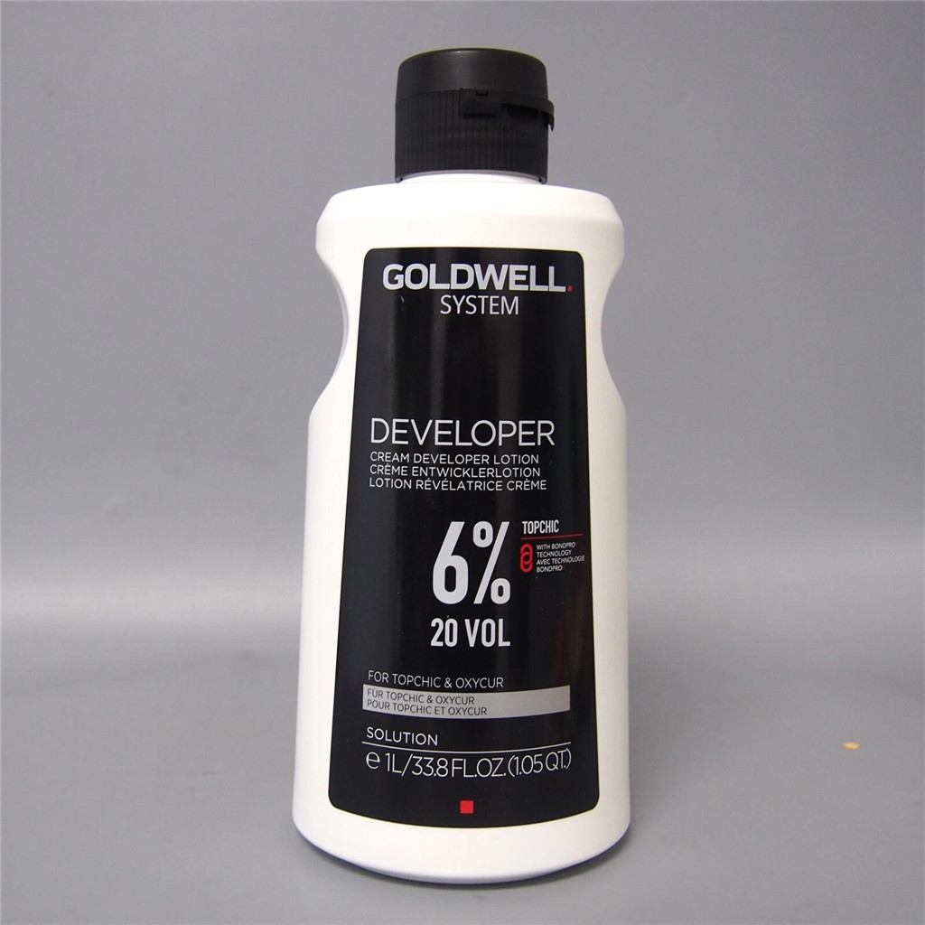 Goldwell TOPCHIC DEVELOPER Solution VOLUME 20 Lotion 6%, 32oz/ 1000ml