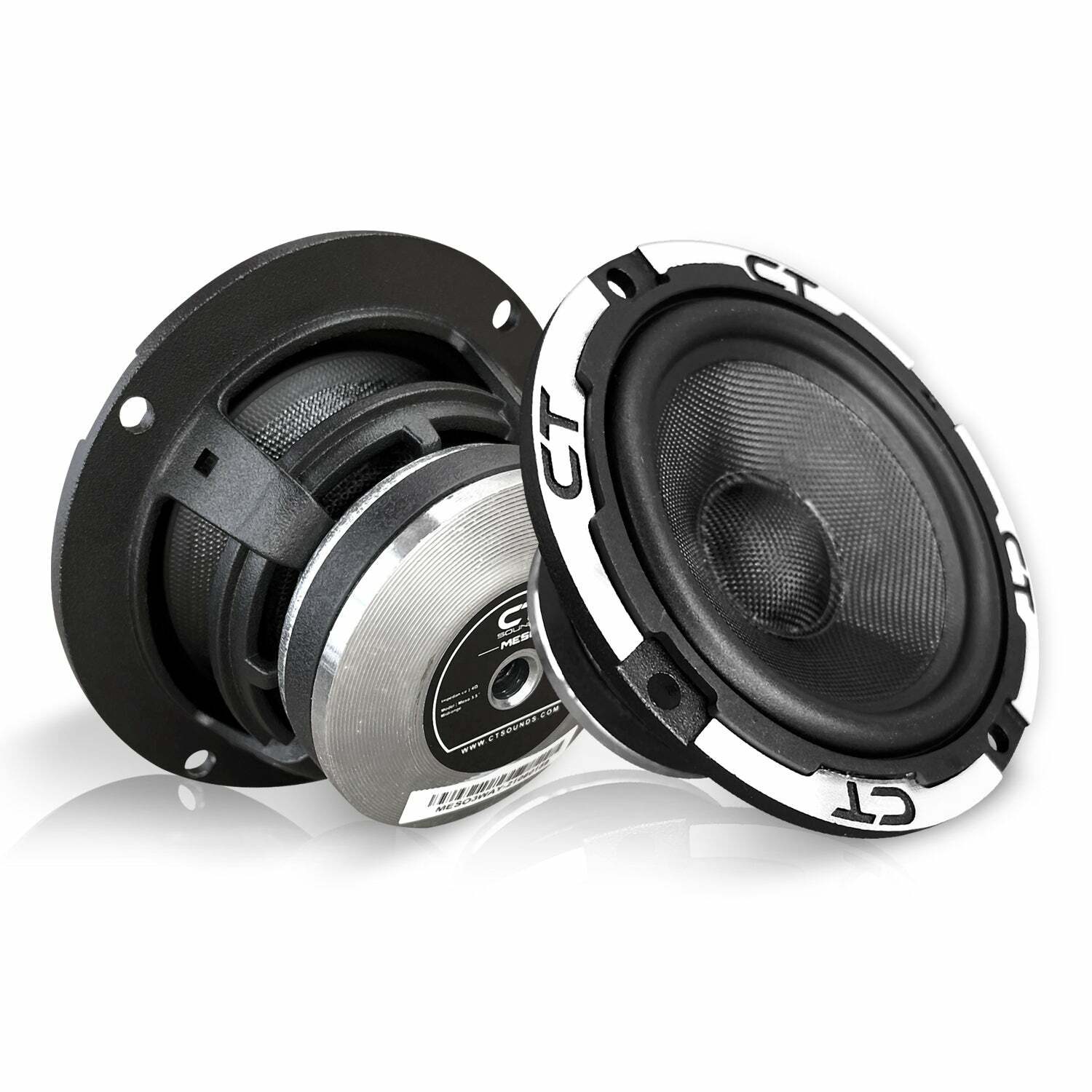 CT Sounds Meso 6.5” 500 Watt 3-Way Premium Component Car Speaker Set
