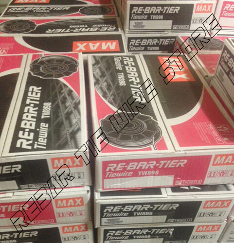 TW898 Max Rebar Tie Wire 50 Roll RB217, RB218, RB397, RB398, RB517, RB518 CASE