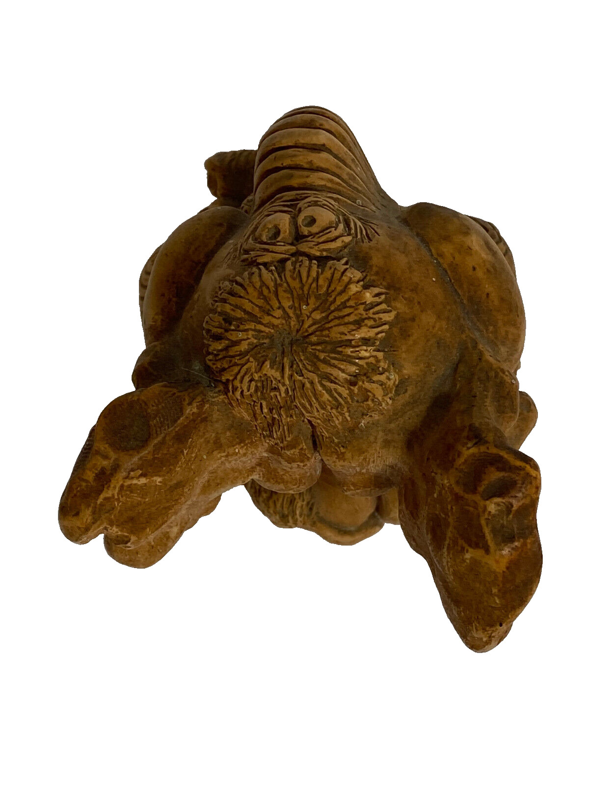 Glogs Comedic Art Composite Sitting Elephant Eating Peanuts