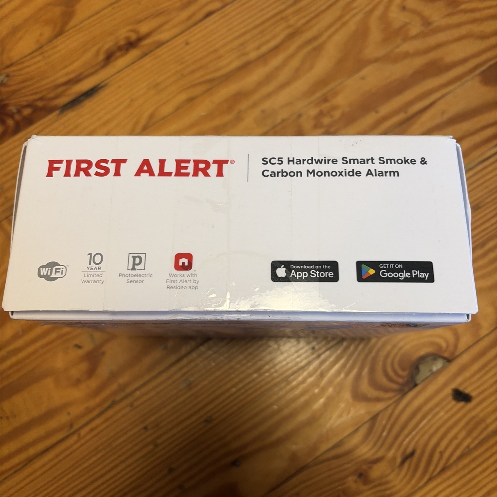 First Alert SC5 Hardwire Smart Smoke Carbon Monoxide Alarm SMCO600NVAC 1Pack