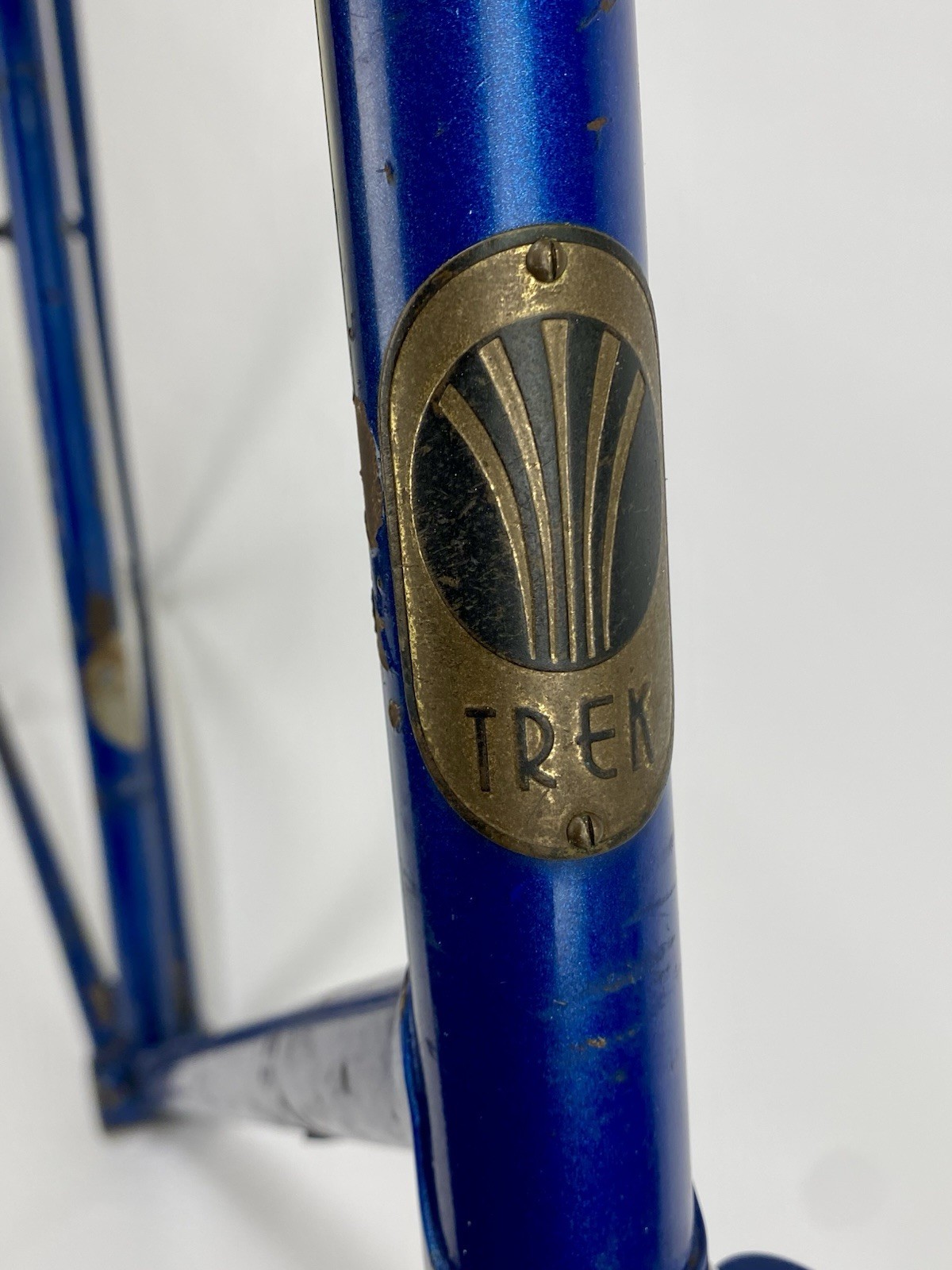 1977 Trek TX300 24” Frame And Fork Set Road Bicycle Waterloo WI USA Made