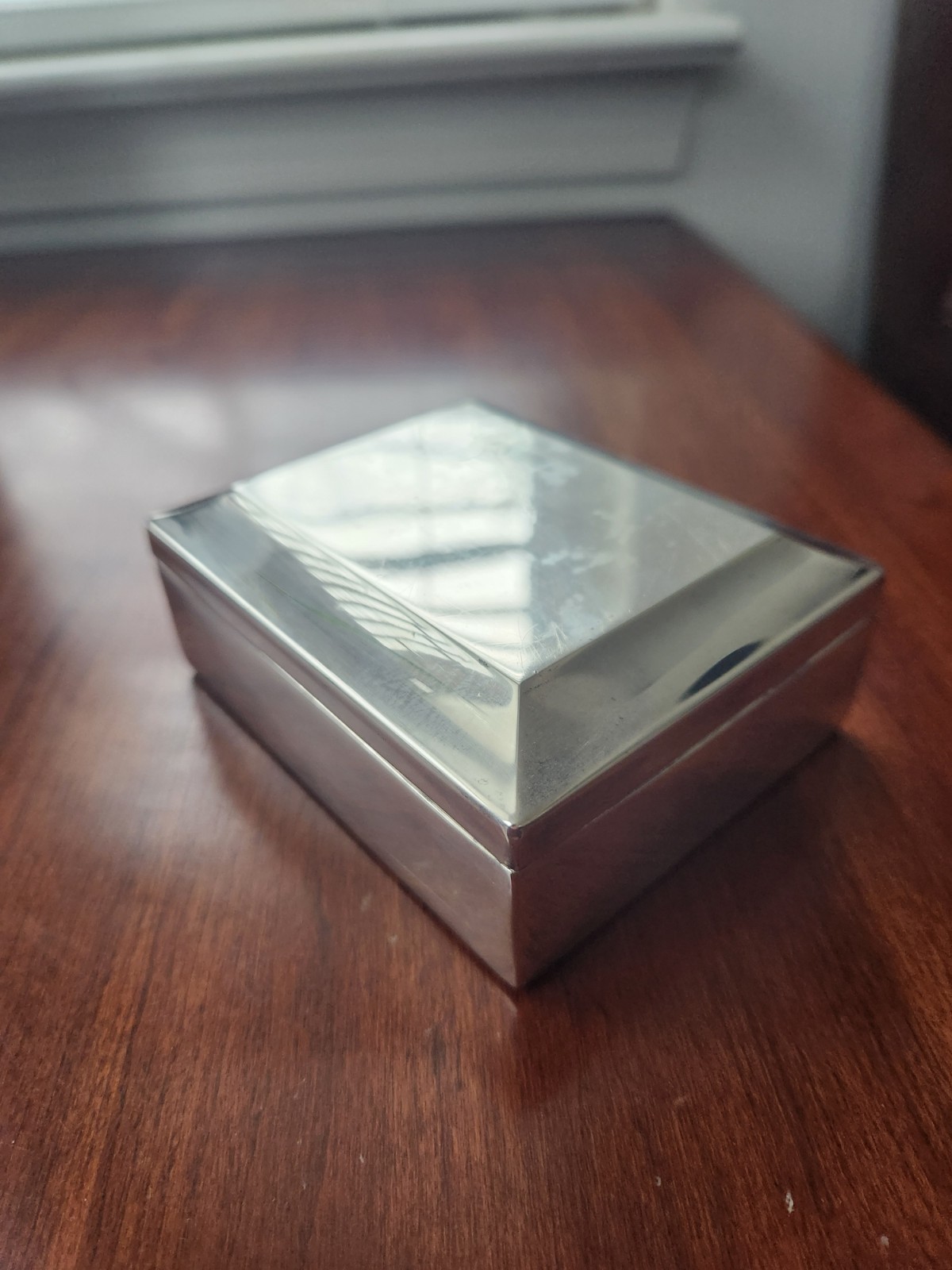 Gorham 352 Sterling Silver Cigarette Case Jewelry Trinket Box Coin Money Holder