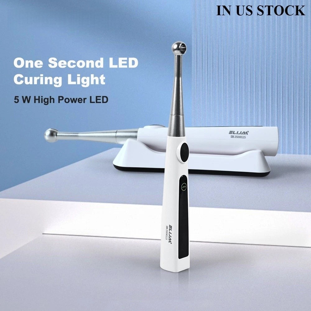 Wireless Cordless Dental High Power LED Curing Light Lamp 1 Sec Resin Cure US