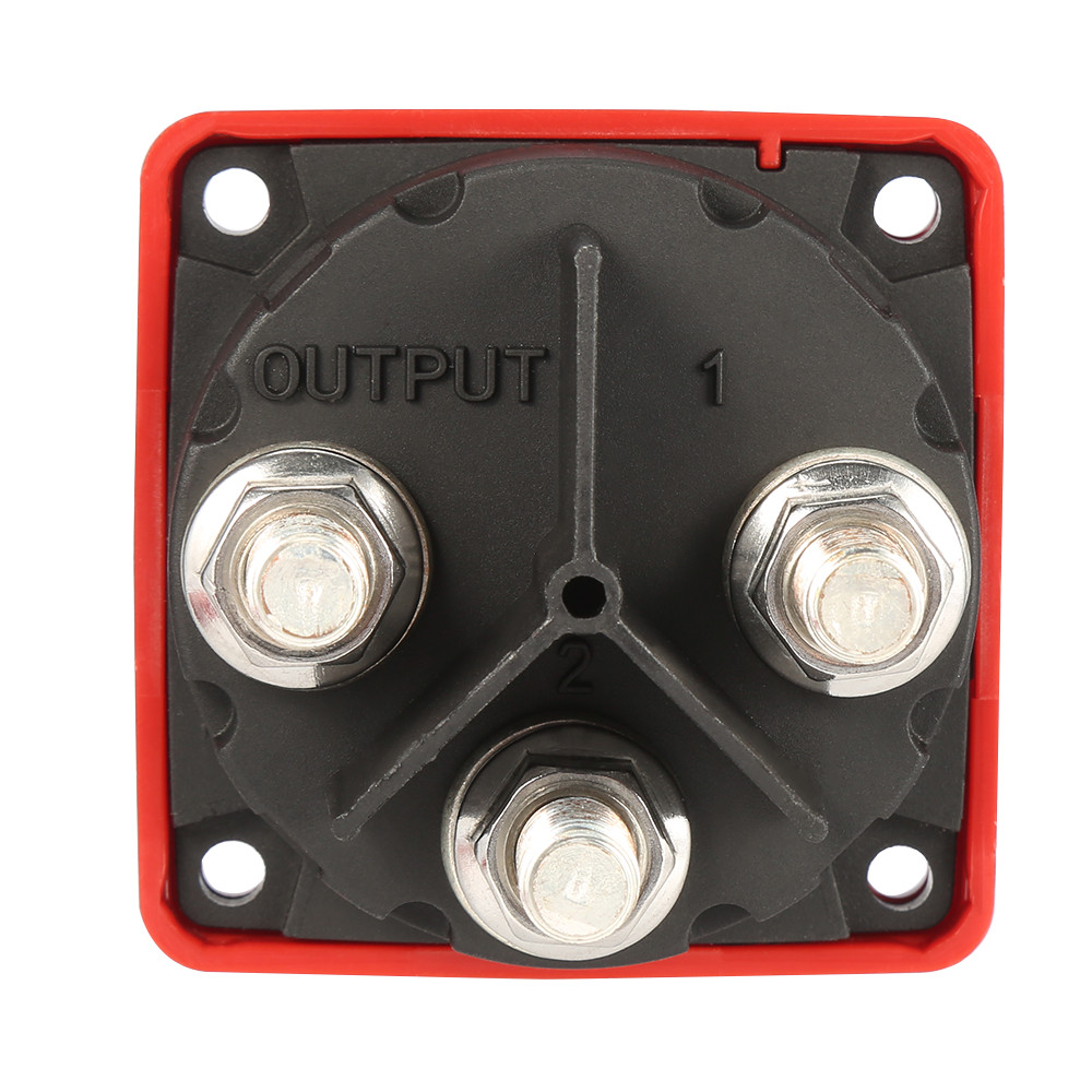 300A Dual Battery Selector Switch 4 Position 1-2-Both-Off for Marine Boat NEW