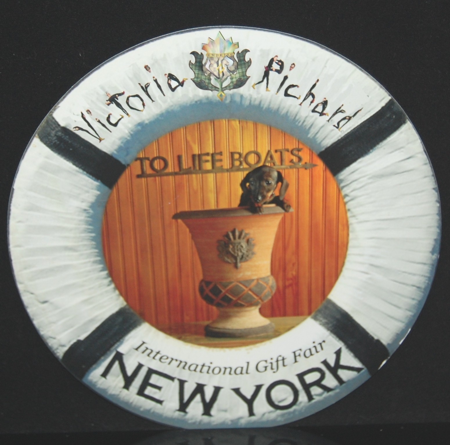 Victoria and Richard Set of 2 Emprise Postcards 2005-2006 MacKenzie Childs