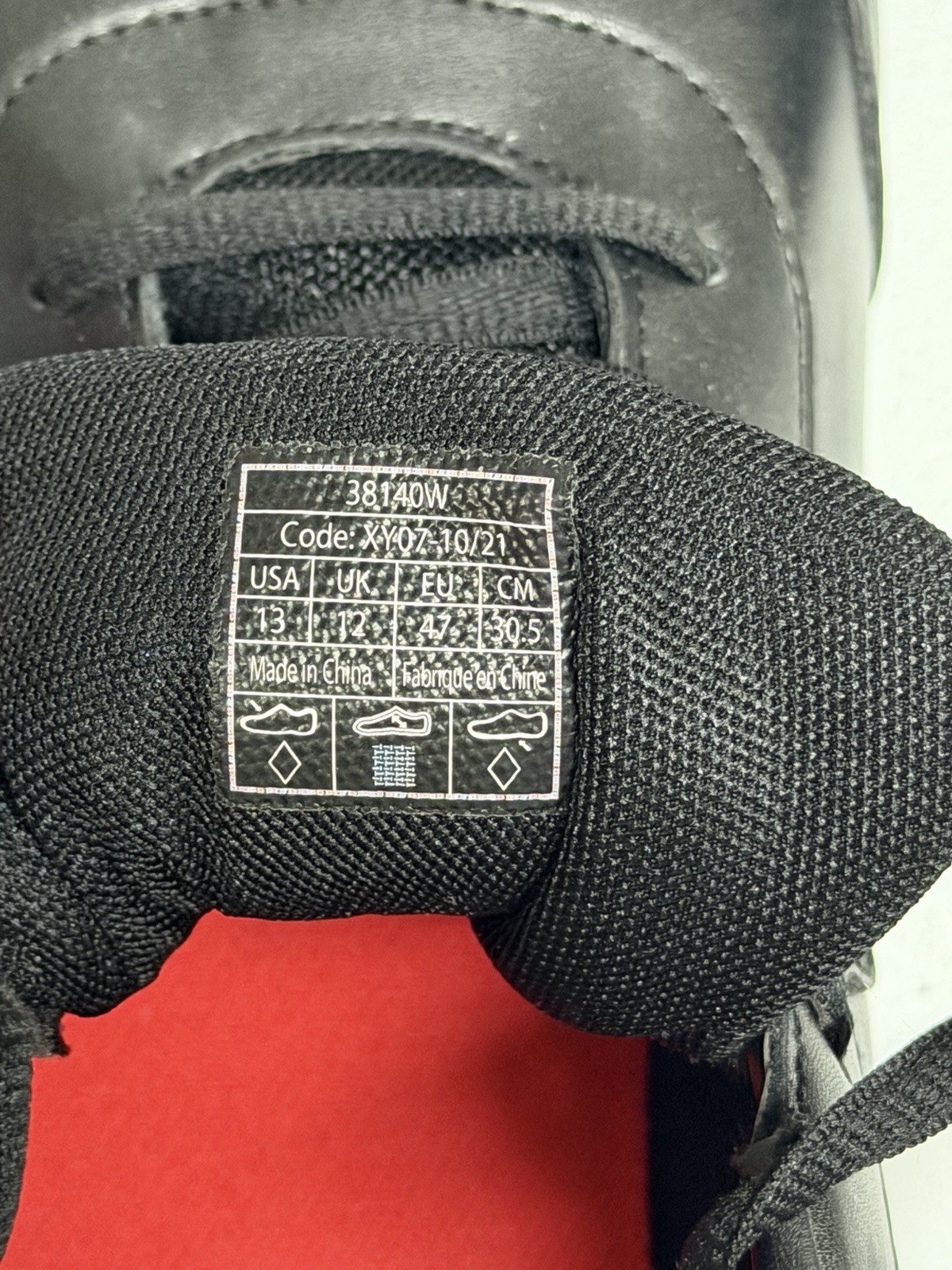 Shoes For Crews Men’s Slip Resistant Sneaker Size 13 Black 38140W442