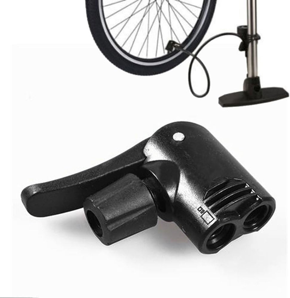 3 in 1 Replacement Dual Head Air Pump Adapter Valve for Bicycle Bike Cycle Tyre