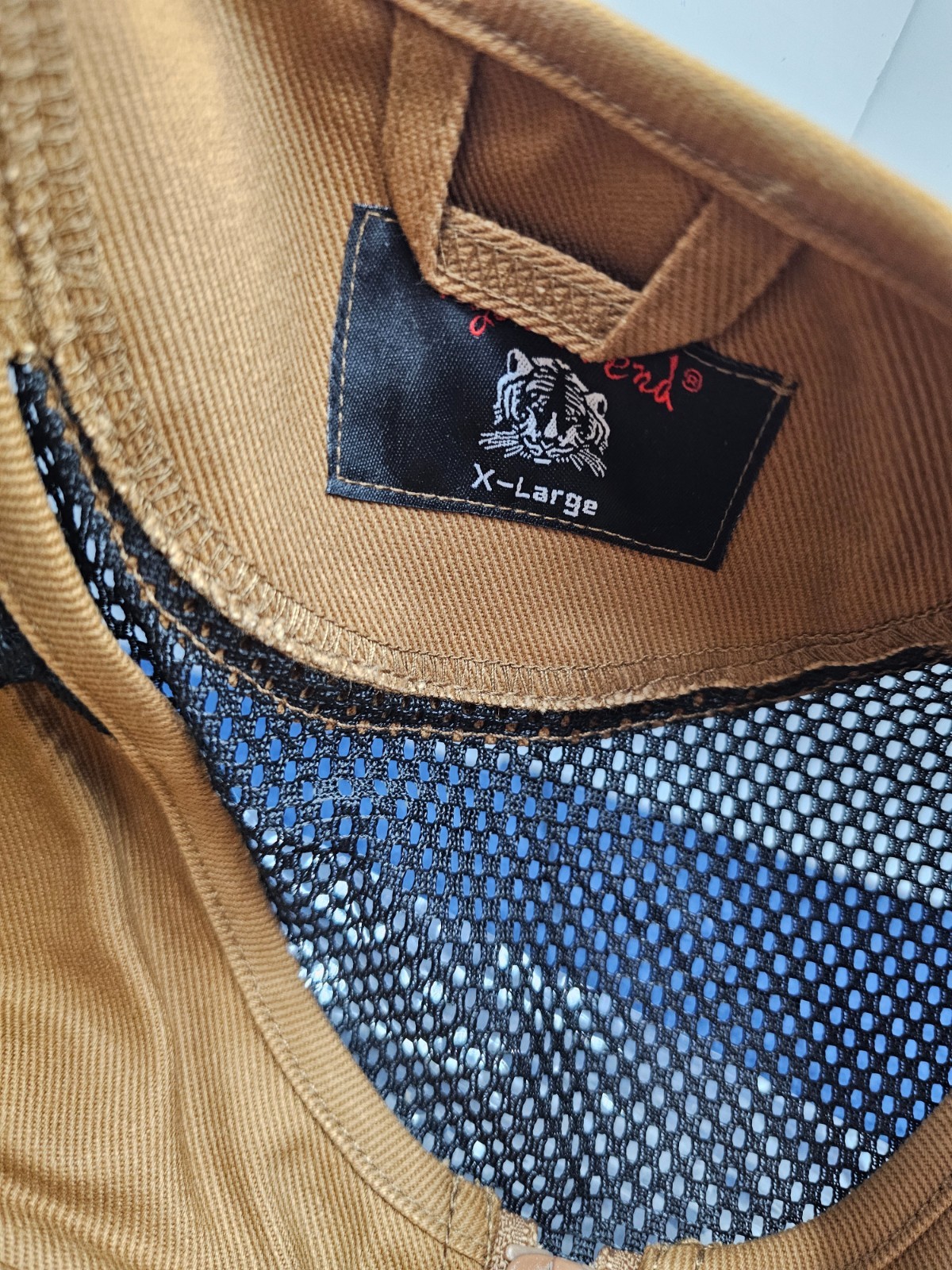 Tiger Trend 401001555XL Utility Tool Vest, Rugged Construction XLarge - Brown