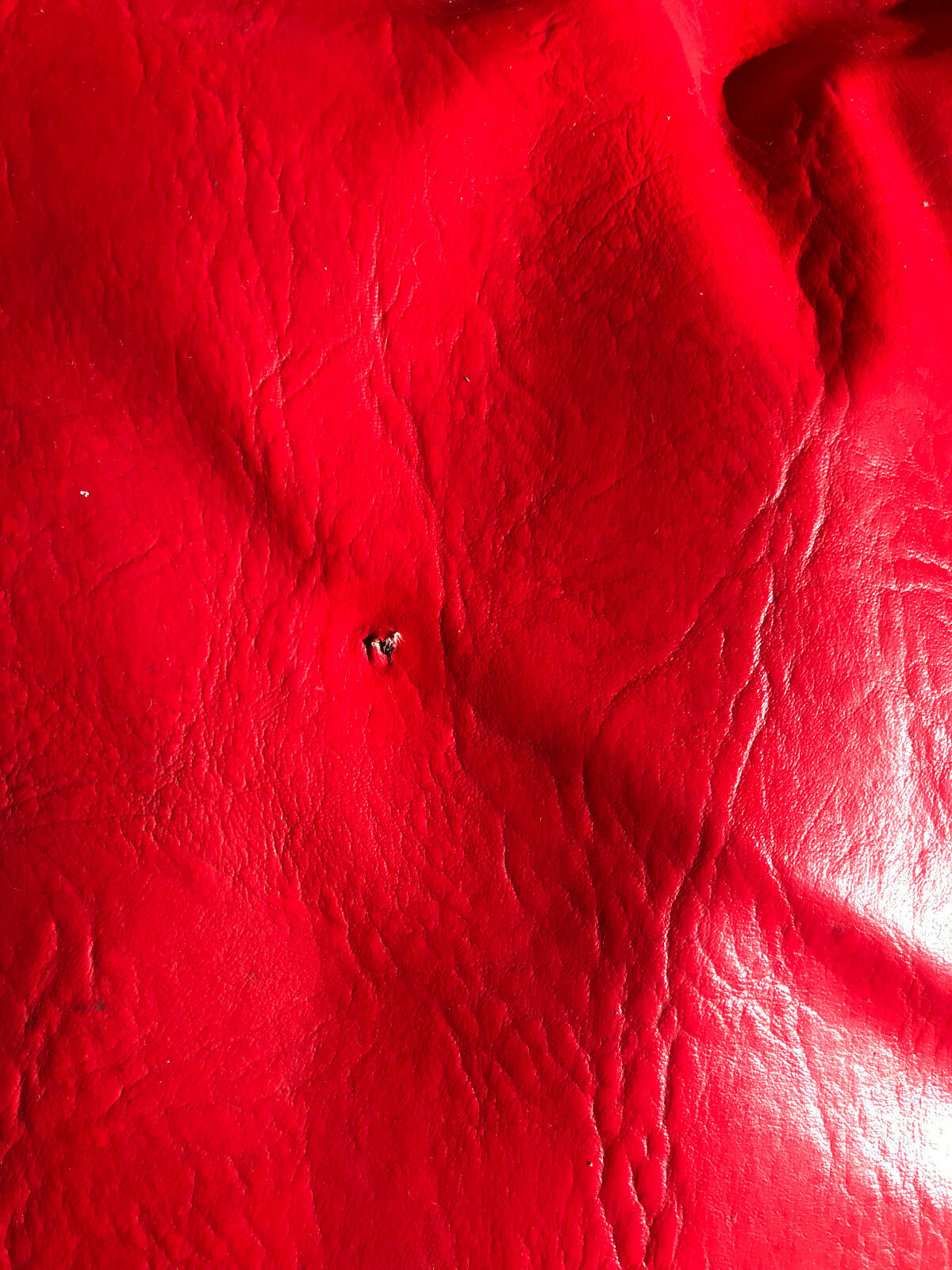 Original Homecrest Siesta Chaise Lounge Red Poly Cushion w/Headrest 1 of 2