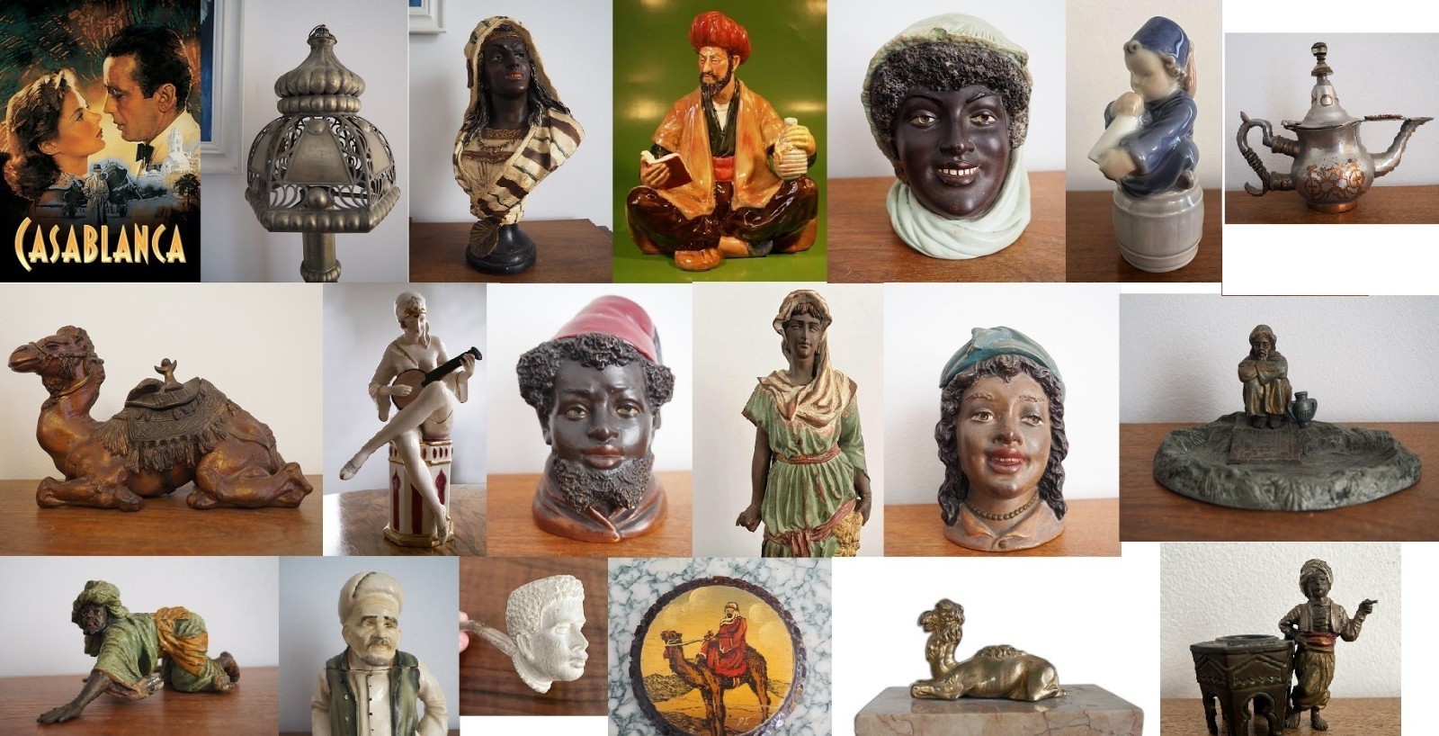 Antique Franz Bergman's School Austrian Cold Painted Boy with table c1900