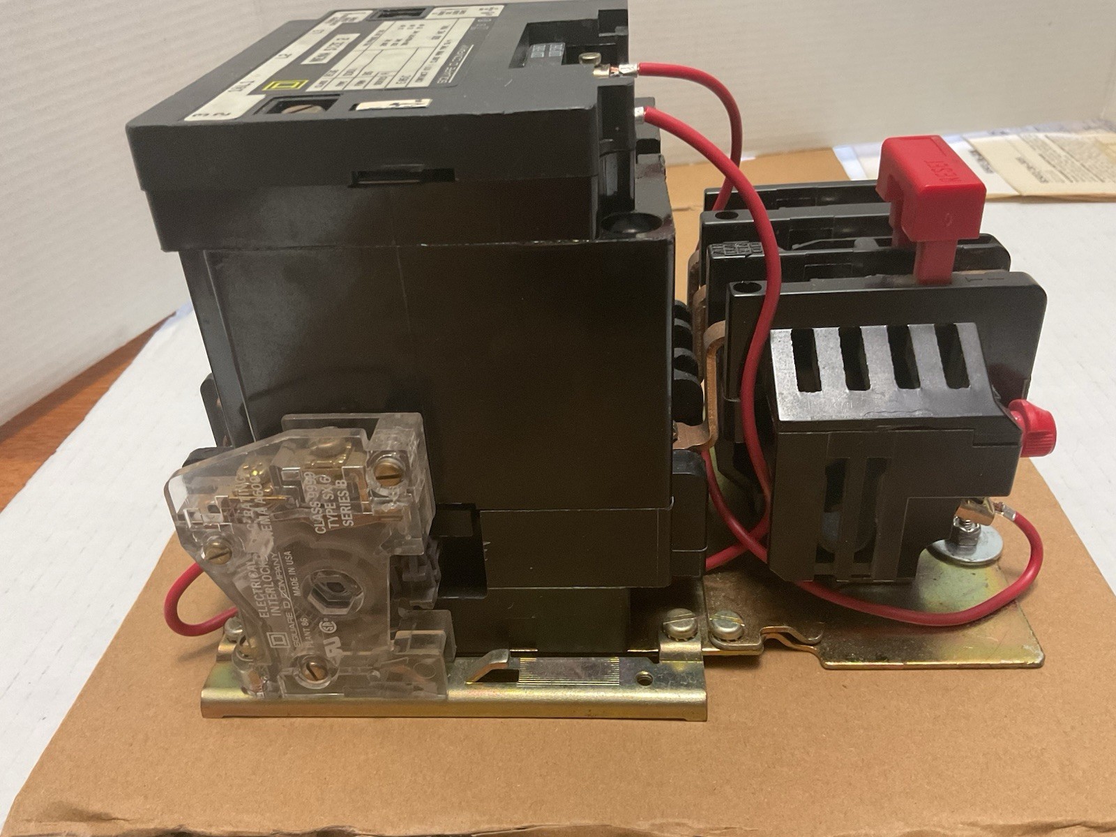 Square D 8536 SDO1 BS NEMA Size 2 Magnetic Starter 600V Ships Same Day!!