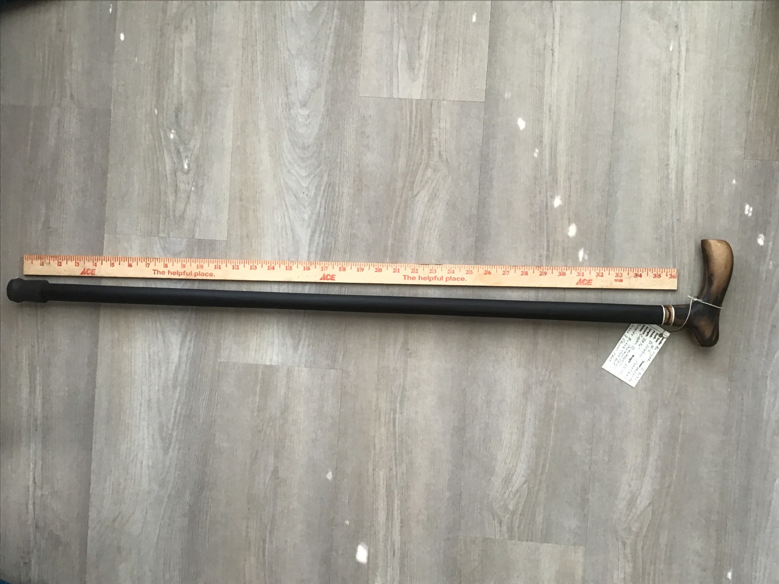 Discount - Very Rare Kurogaki, Amara & Pale Moon Ebonies cane -USA Artisan Made