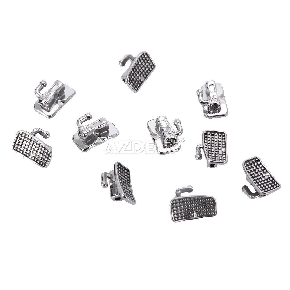 AZDENT Dental Orthodontic Buccal Tube 1st 2nd Molar Roth MBT 022 Bondable