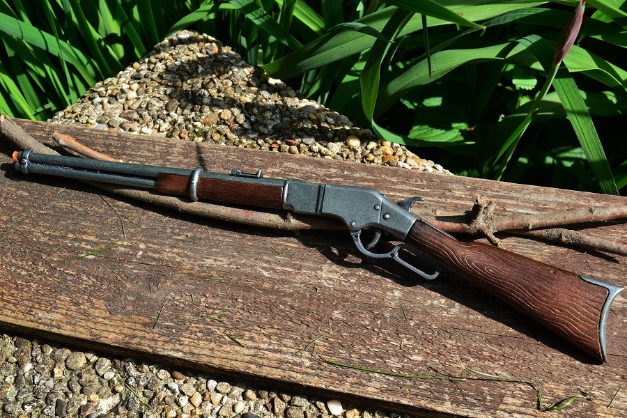 MINIATURE Winchester M1866 Lever-Action Carbine Rifle - 1866 - Denix Replica
