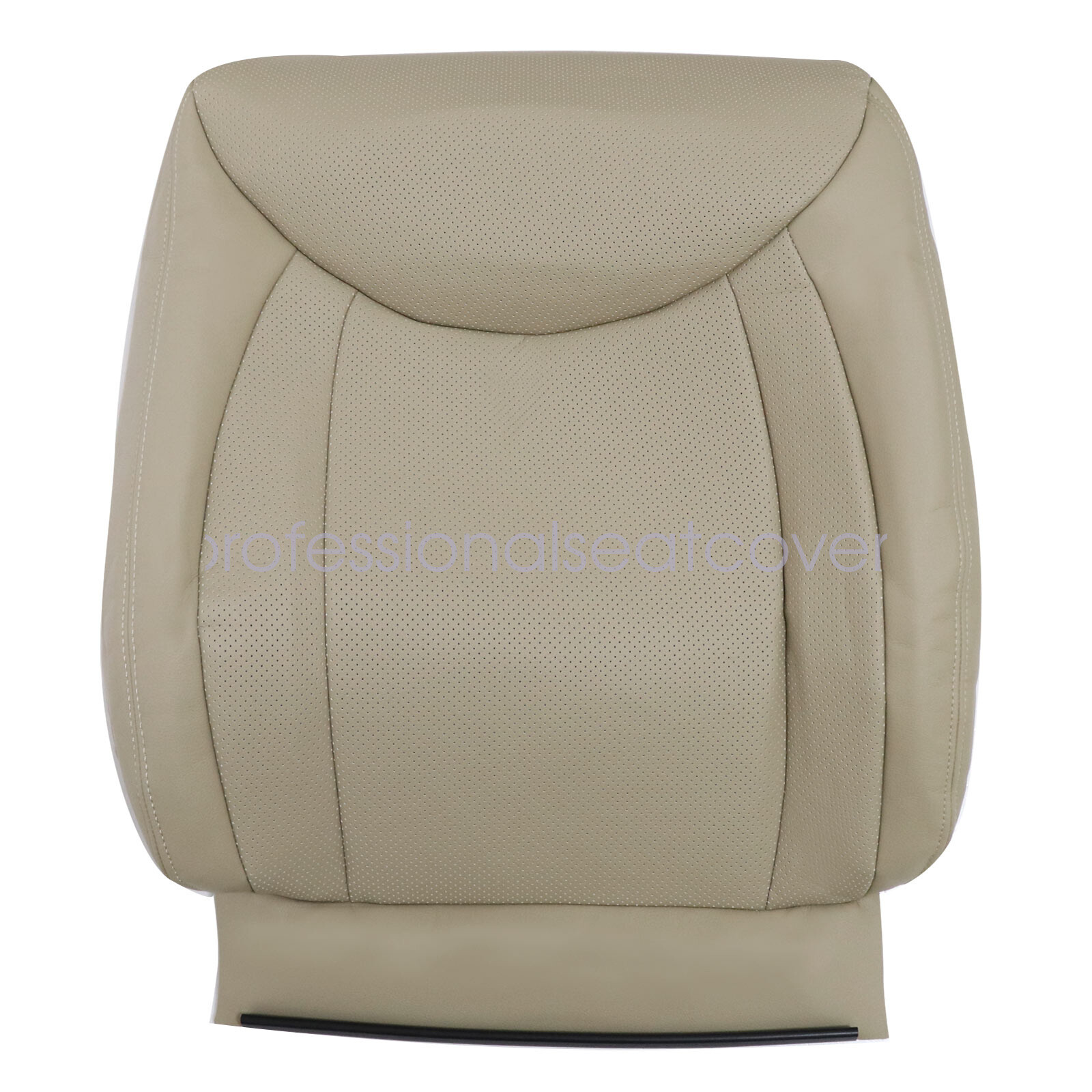 Driver & Passenger Leather Seat Cover Tan For 2001 to 2006 Lexus LS430