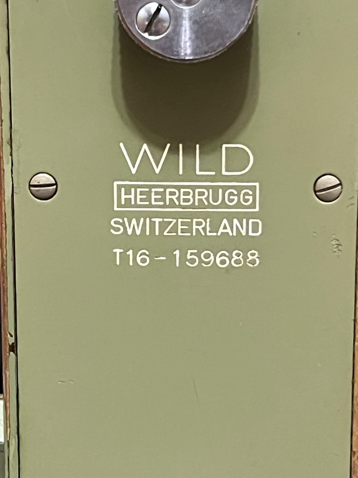 Wild Heerbrugg Theodolite T16 Survey Instrument w/ Case and Backpack - Good Cond