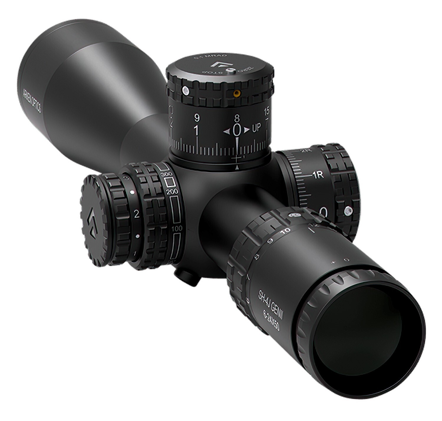 Arken Optics SH4J 6-24X50 GEN2 FFP MOA VPR Reticle with Zero Stop - 34mm Tube