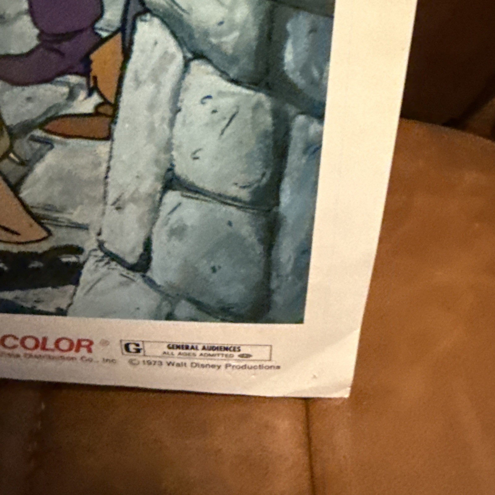 ROBIN HOOD Original US Lobby Cardd Walt Disney- 11x14- Set Of Two Cards