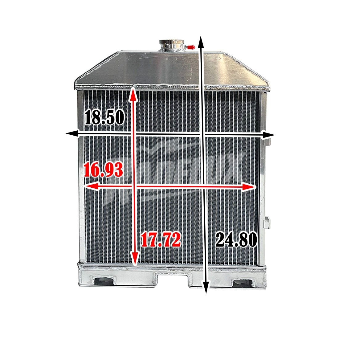 C5NN8005AB Radiator Fits Ford 501 600 601 700 701 800 801 901 2000 4000 NAA Holl