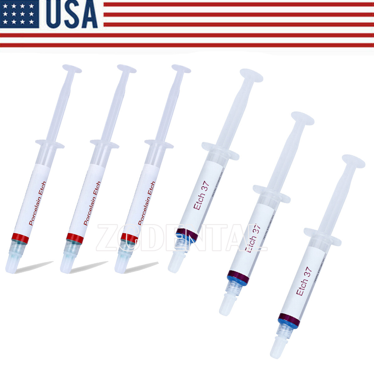 Gel de grabado de ácido fosfórico dental esmalte dentina grabador de porcelana