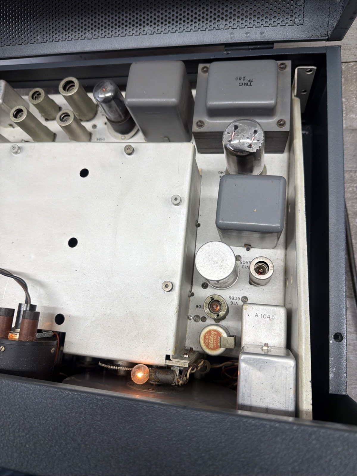 TMC,TECHNICAL MATERIAL CORP, GPR-90,AM shortwave tube receiver, Great Cond.