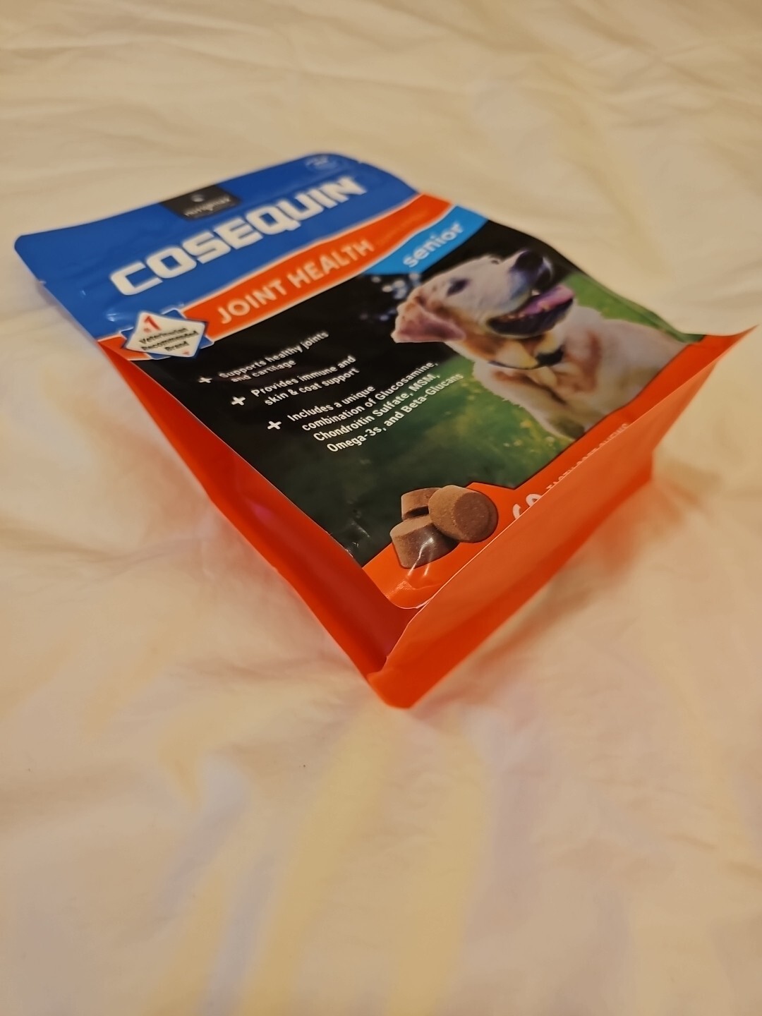COSEQUIN P06668 SENIOR 60ct Soft Chews for Dogs Ex. 06/26