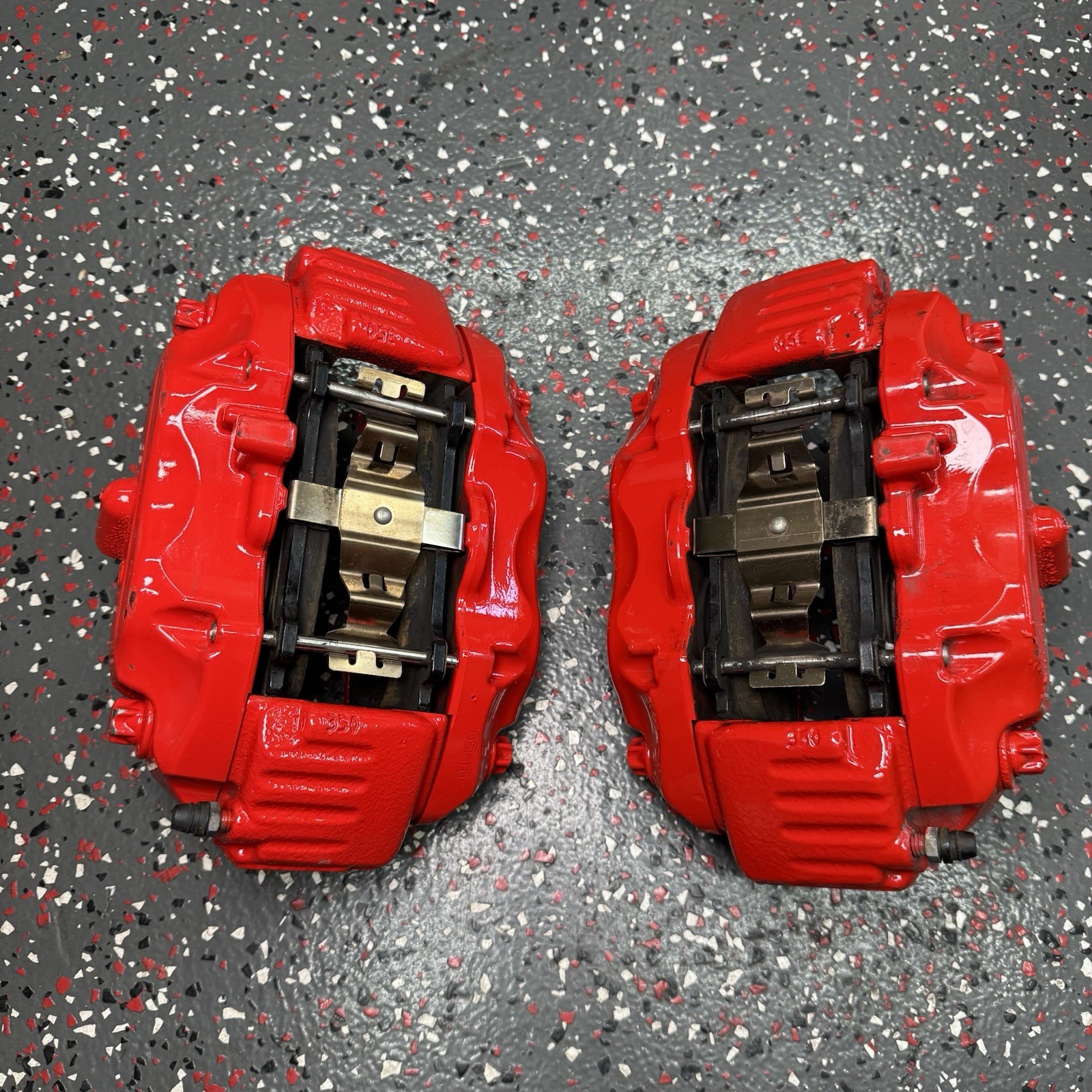 06-20 Dodge Charger SRT8 Brembo Front Left & Right 4p Brake Calipers Challenger