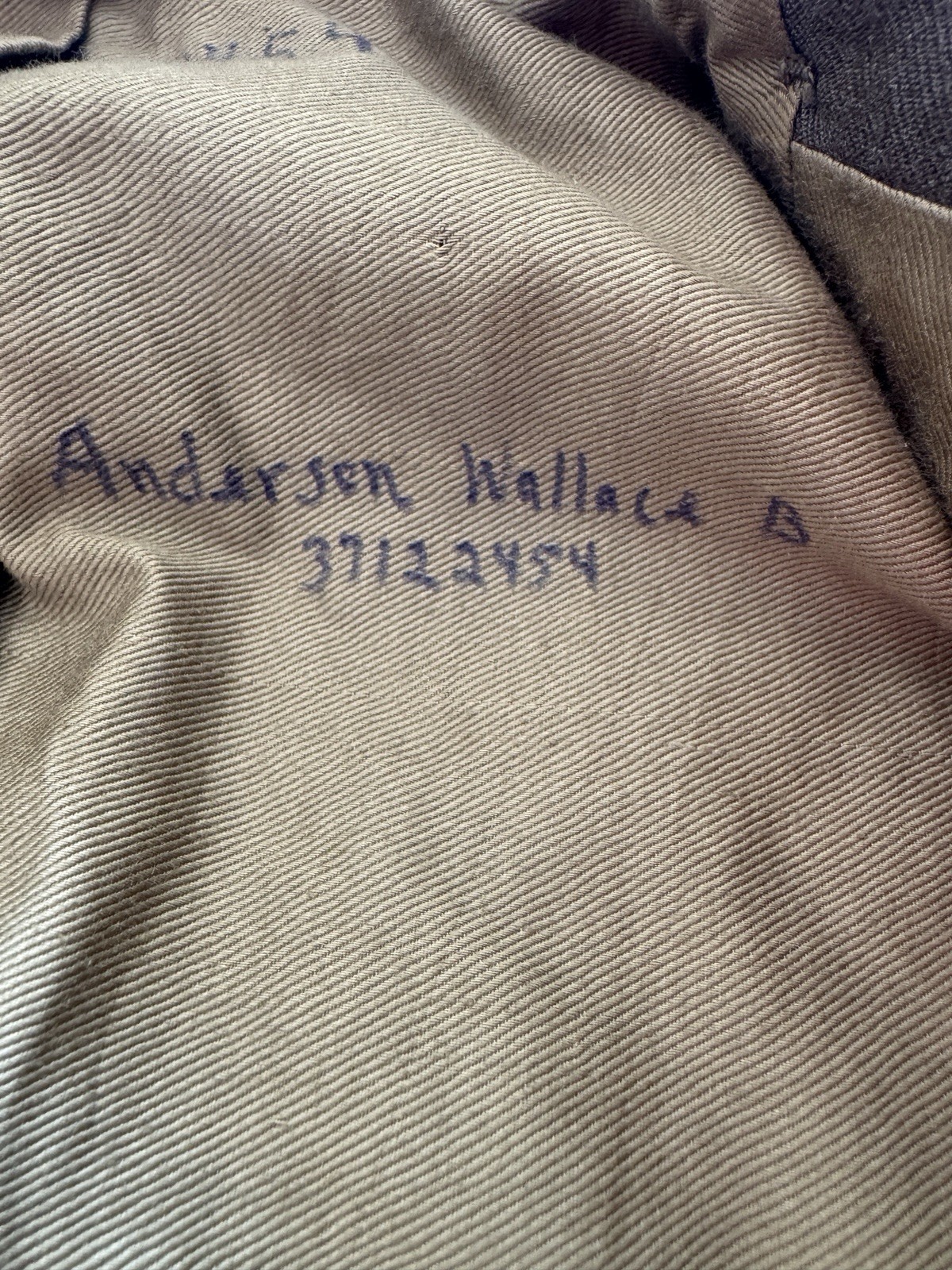 WWII ADSEC Army HQ Patched Ike Jacket W/Awards And Name ID