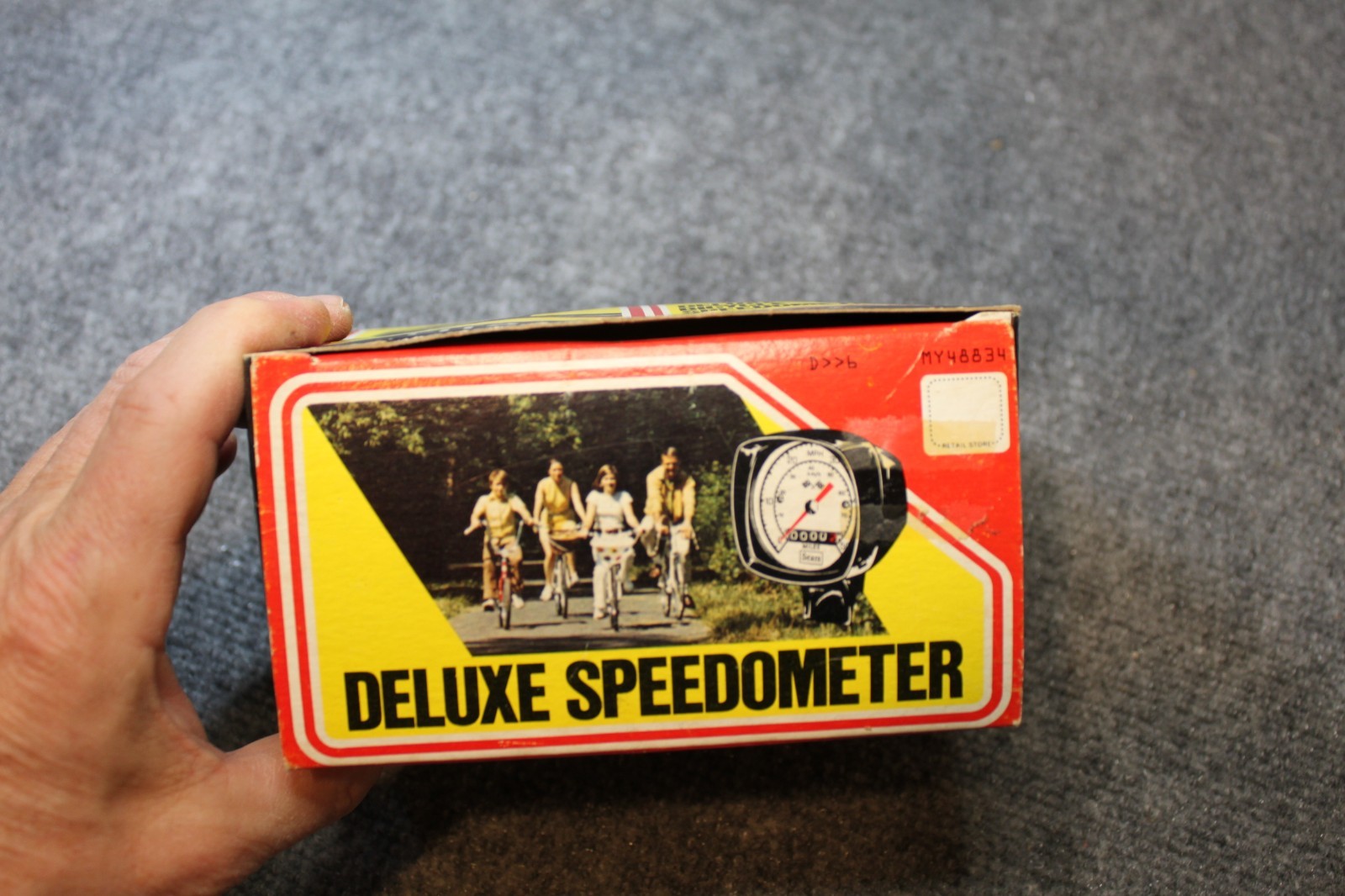 Vintage 1970's Sears Speedometer 27in Bike Bicycle 50 MPH 6 48834 NIB NOS