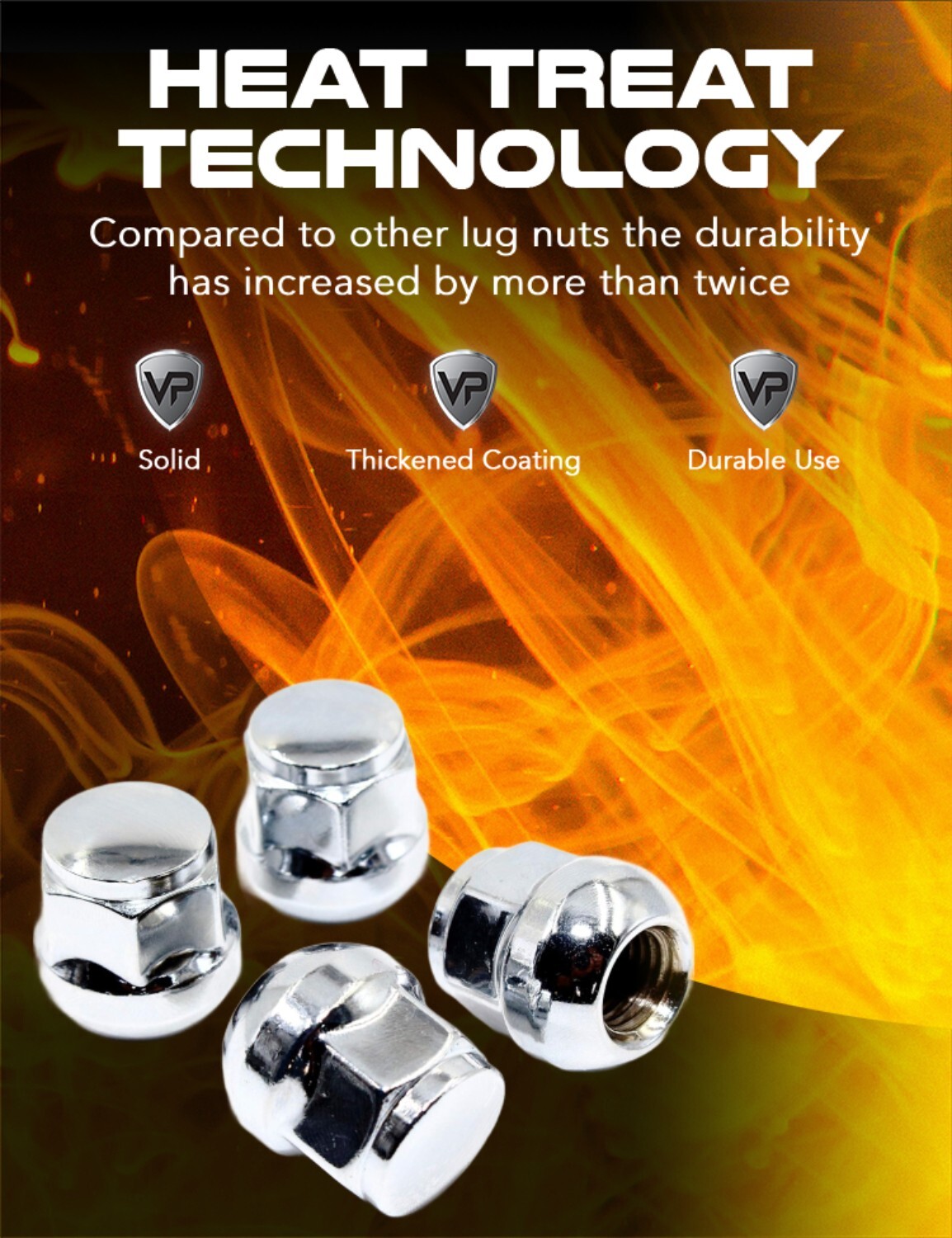 20 12x1.5 24.5mm 19mm Hex Factory Style Chrome Radius Lug Nuts for Honda Acura