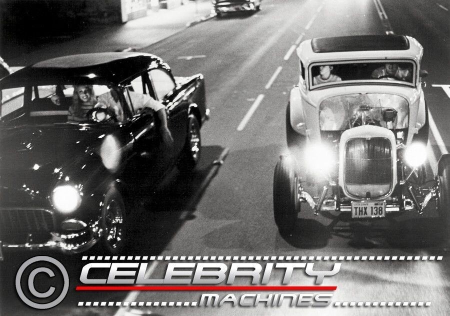 American Graffiti | Screen Accurate | THX 138 | Metal Stamped Prop License Plate