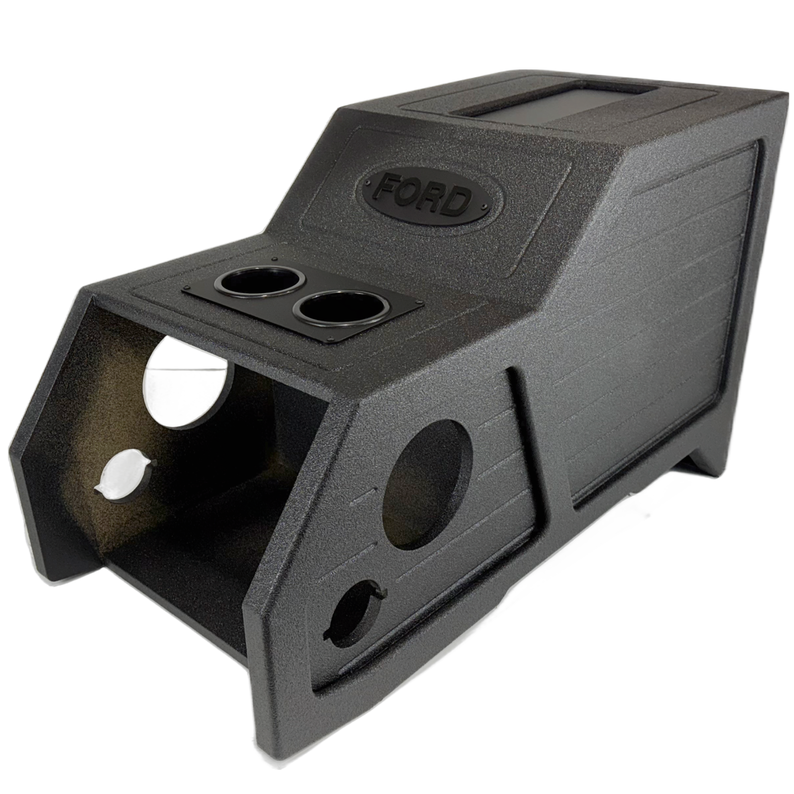 Ford F-250 05-07 Center Console Subwoofer Box Speaker Box 12” Woofer Ported