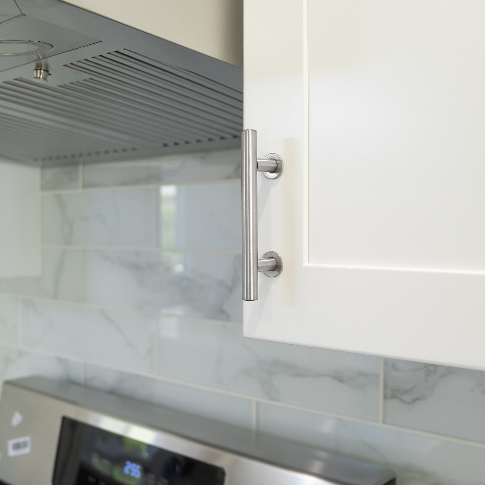 Brushed Nickel Modern Cabinet Handles Bar Pulls Kitchen Hardware Stainless Steel